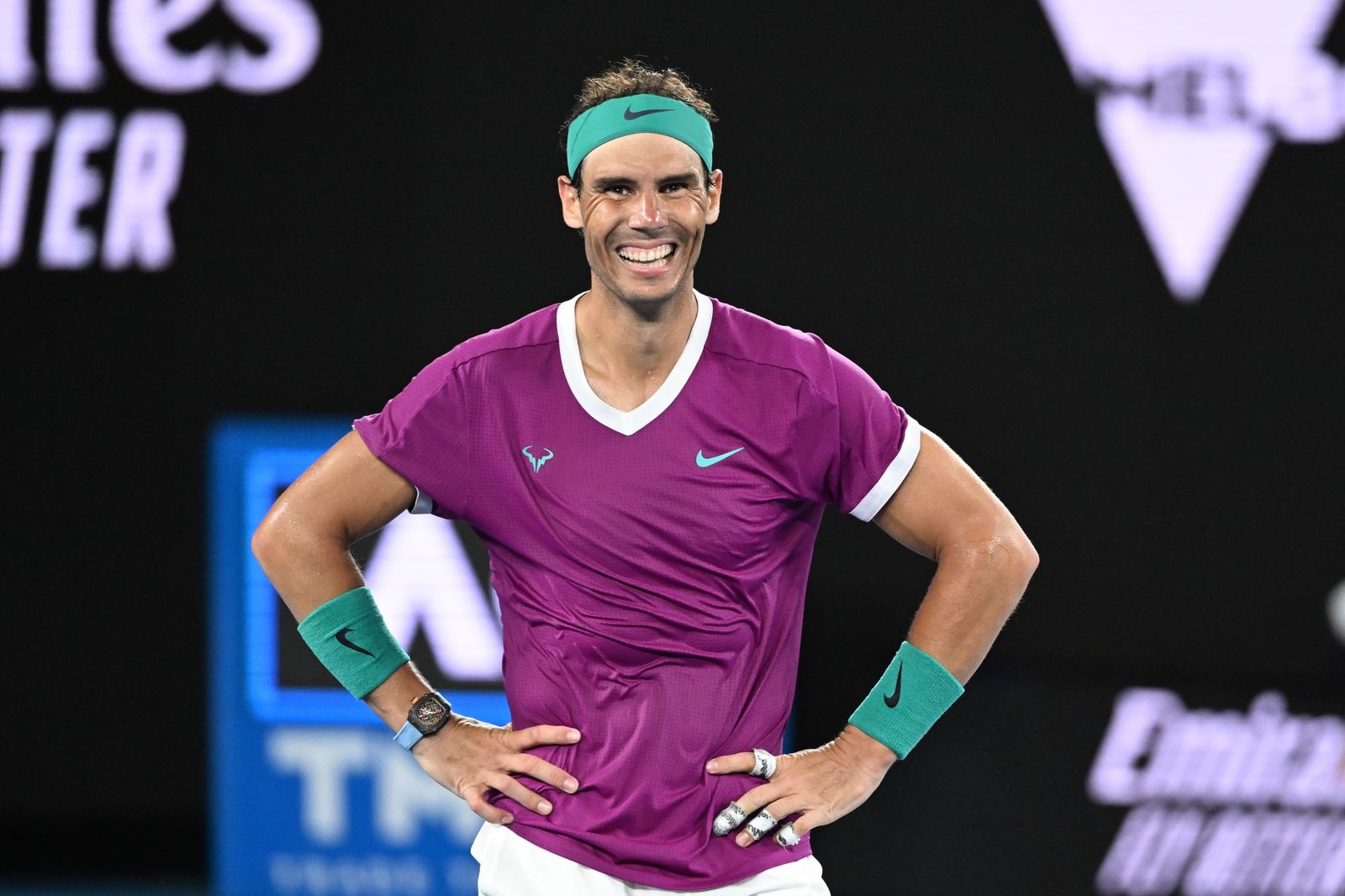 Las imágenes del histórico triunfo de Nadal sobre Medvedev (7)