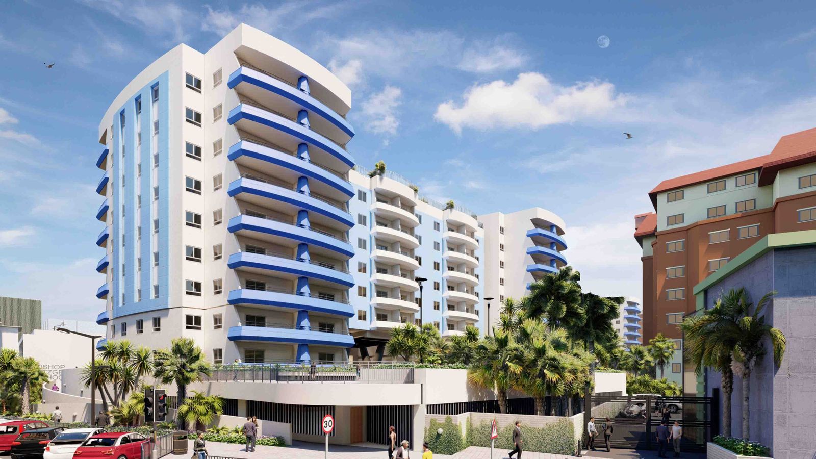 Recreación de Chatham Views.