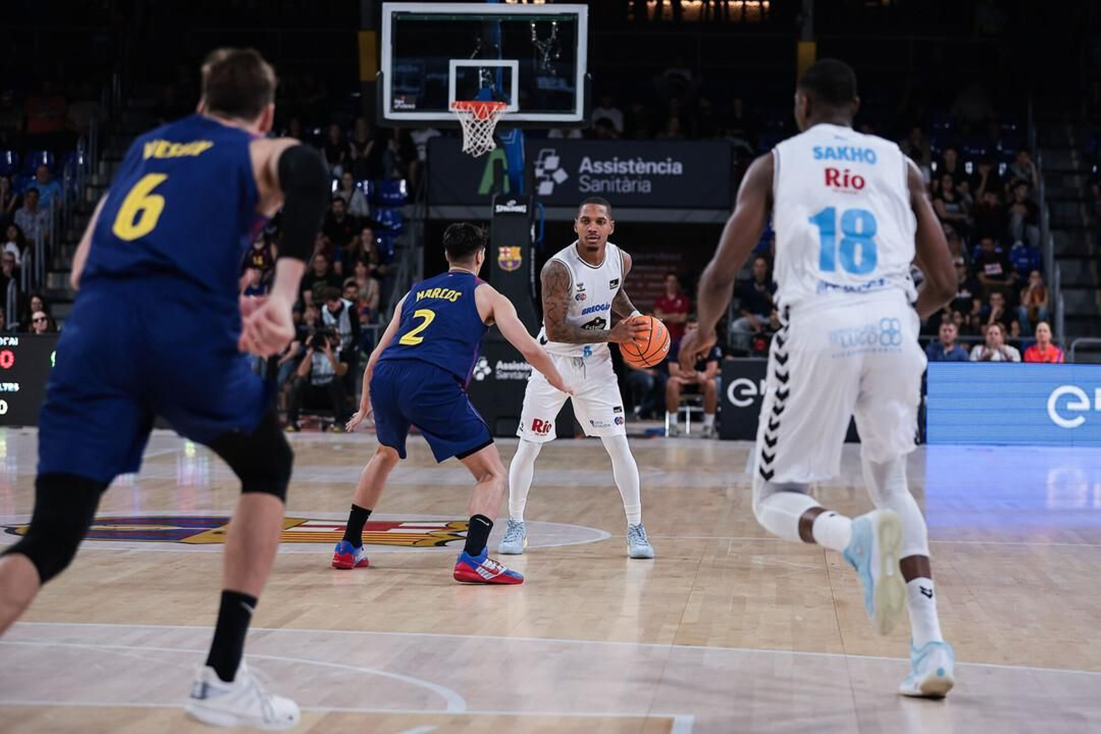 Francis Alonso, 17 puntos y 20 de valoración ante el Barça