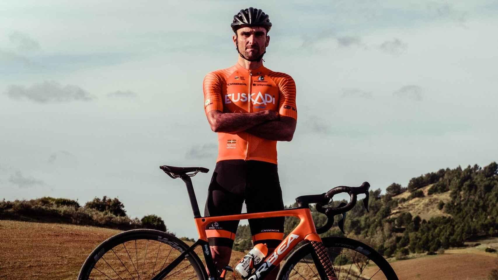 Luis Ángel Maté, corredor del Euskaltel Euskadi.