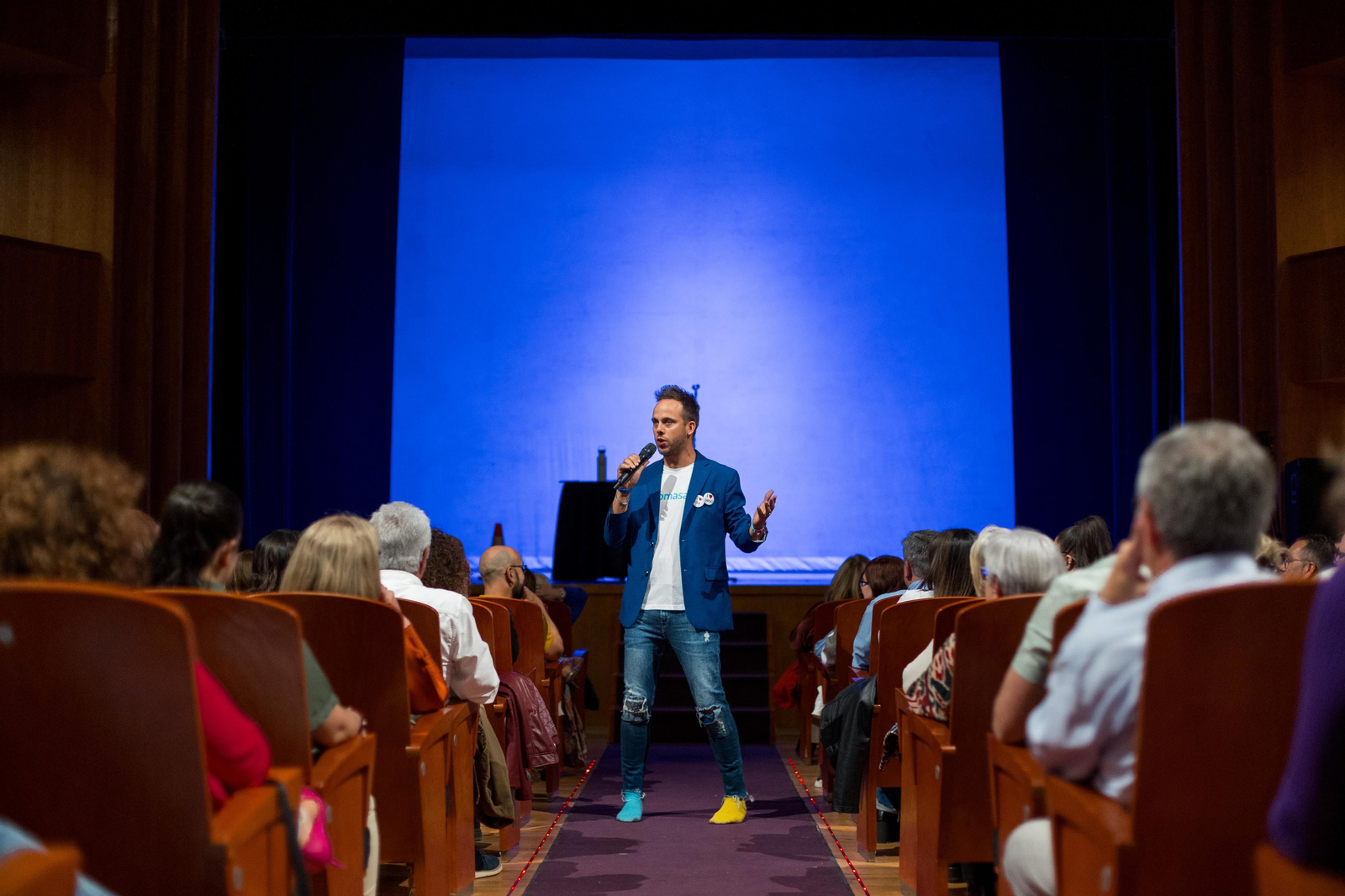El show de Tomás García llega 'Sin red' al Teatro de las Cortes en San Fernando