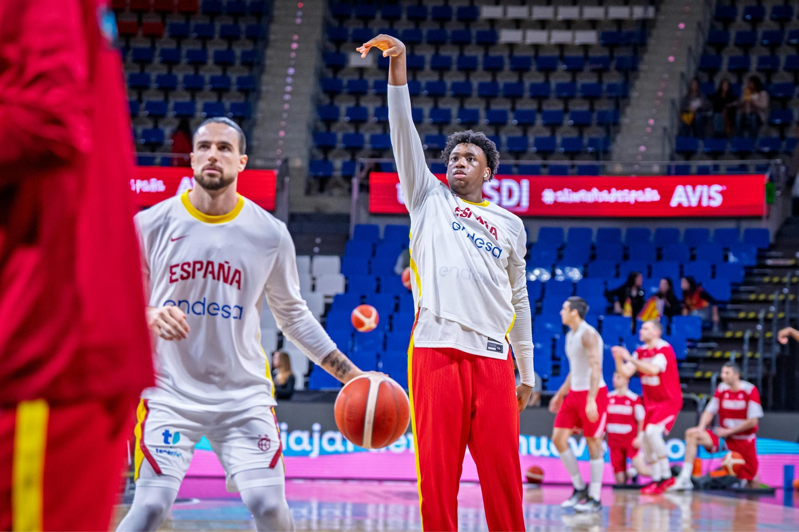 Las fotos del España-Georgia de baloncesto