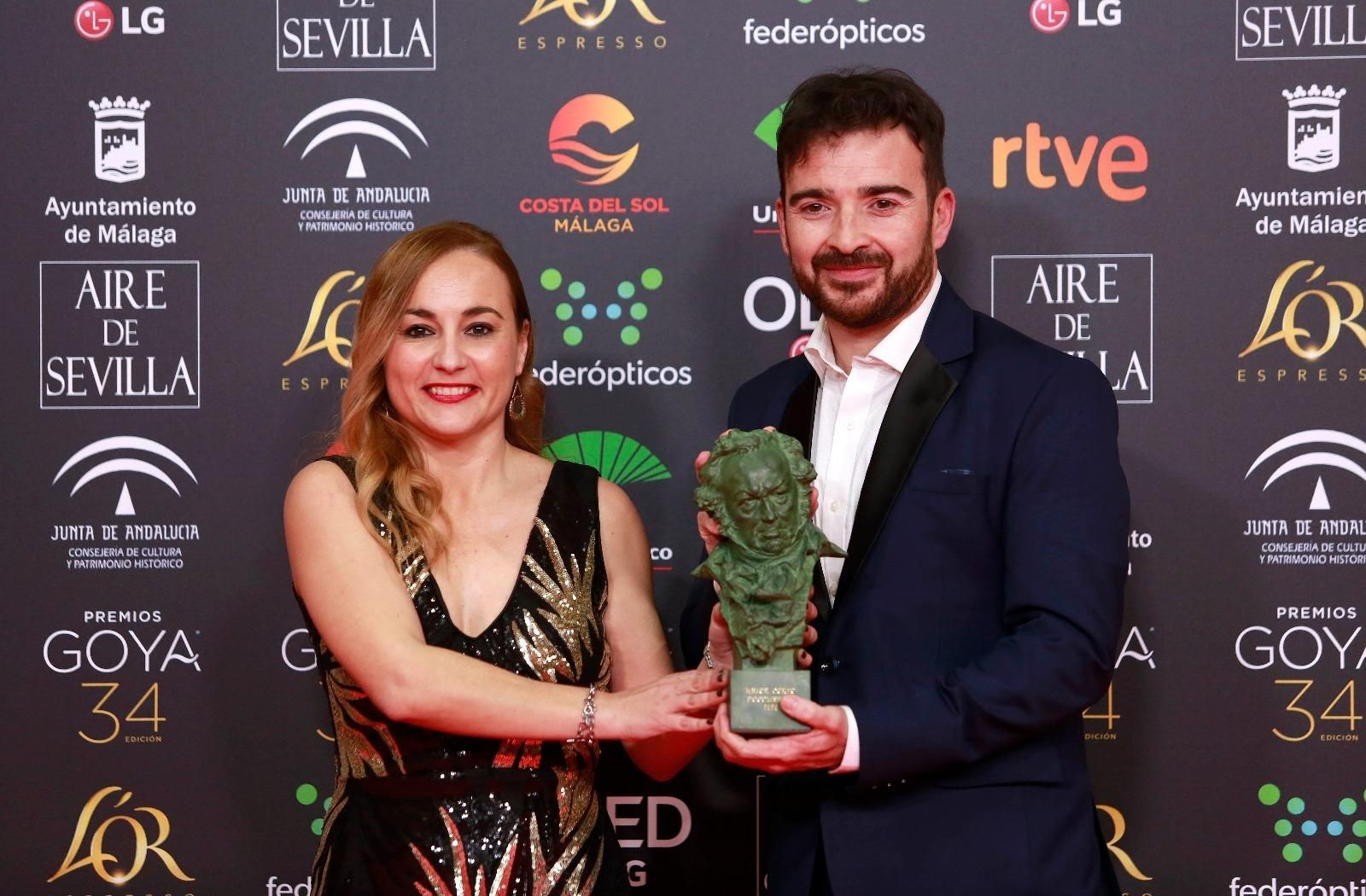 Los premiados en la gala de los Goya 2020 en Málaga. Los premiados en la gala de los Goya 2020 en Málaga.