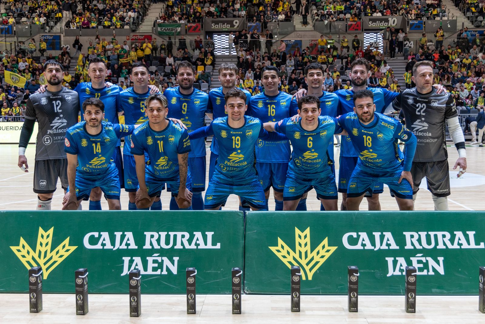 Las mejores imágenes del empate entre Jaén Paraíso Interior FS y Servigroup Peñíscola