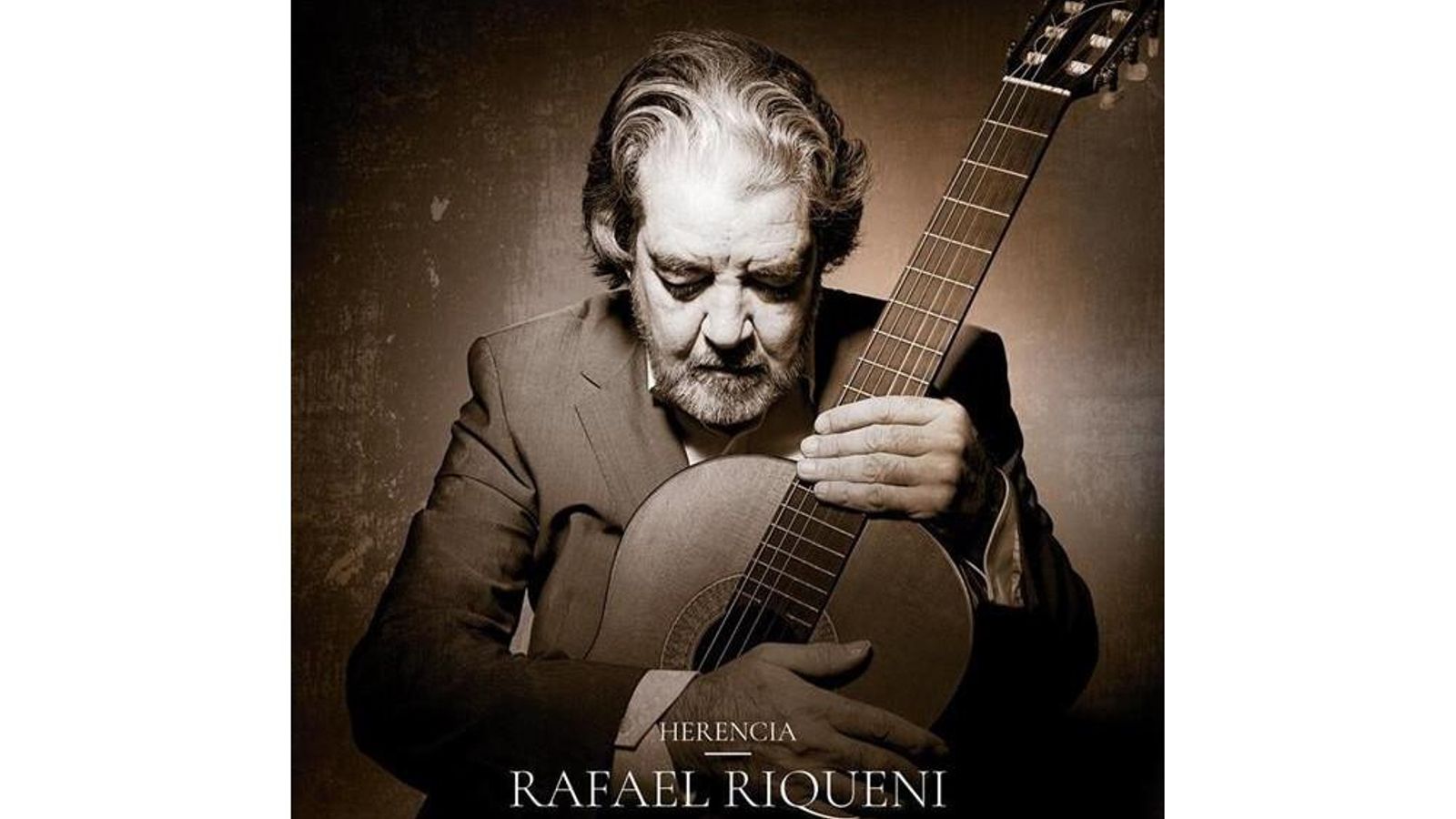 Portada del disco 'Herencia', de Rafael Riqueni