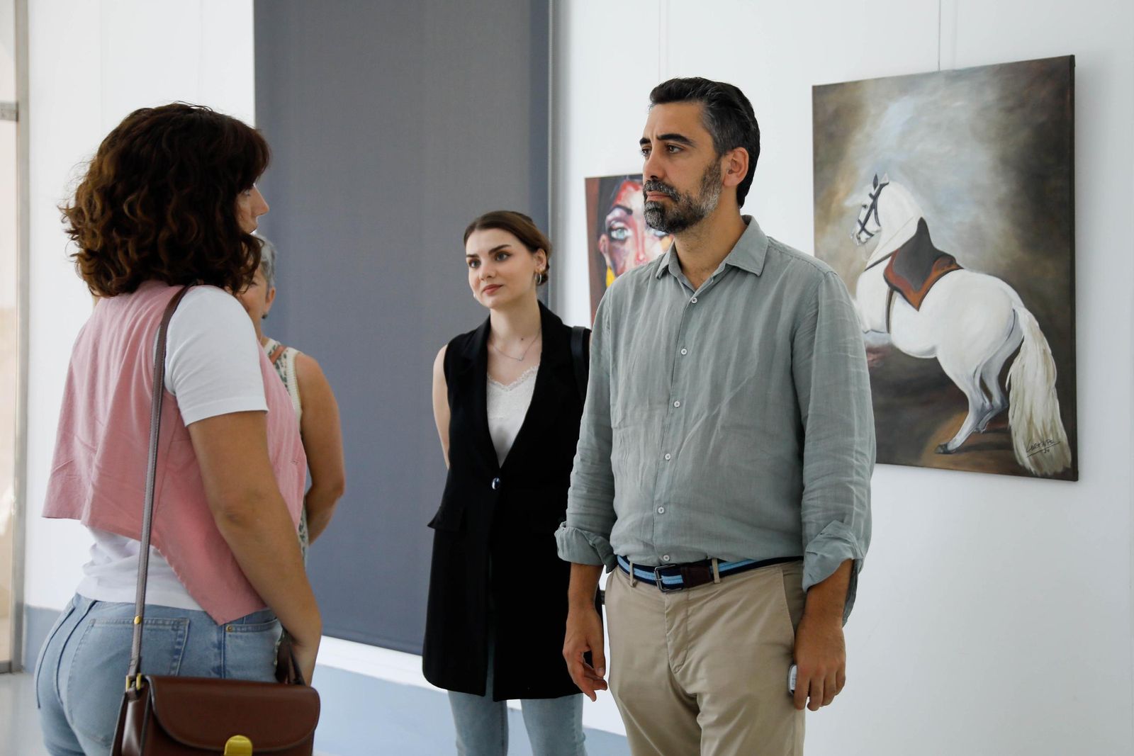 Exposición Arte Pintura de la sala Jairán, en imágenes