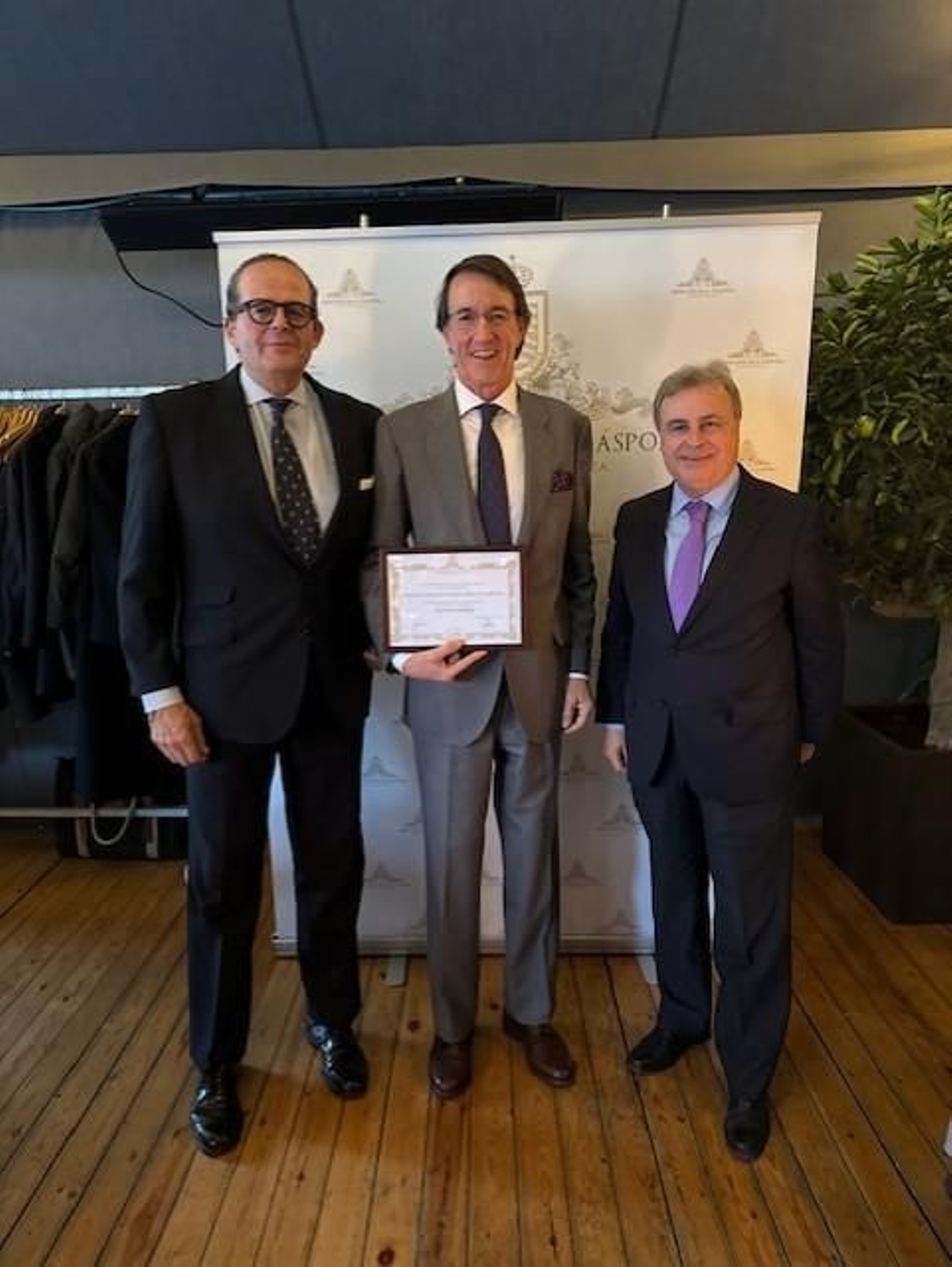 Imágenes del homenaje de la Diáspora Jerezana a Mauricio González-Gordon