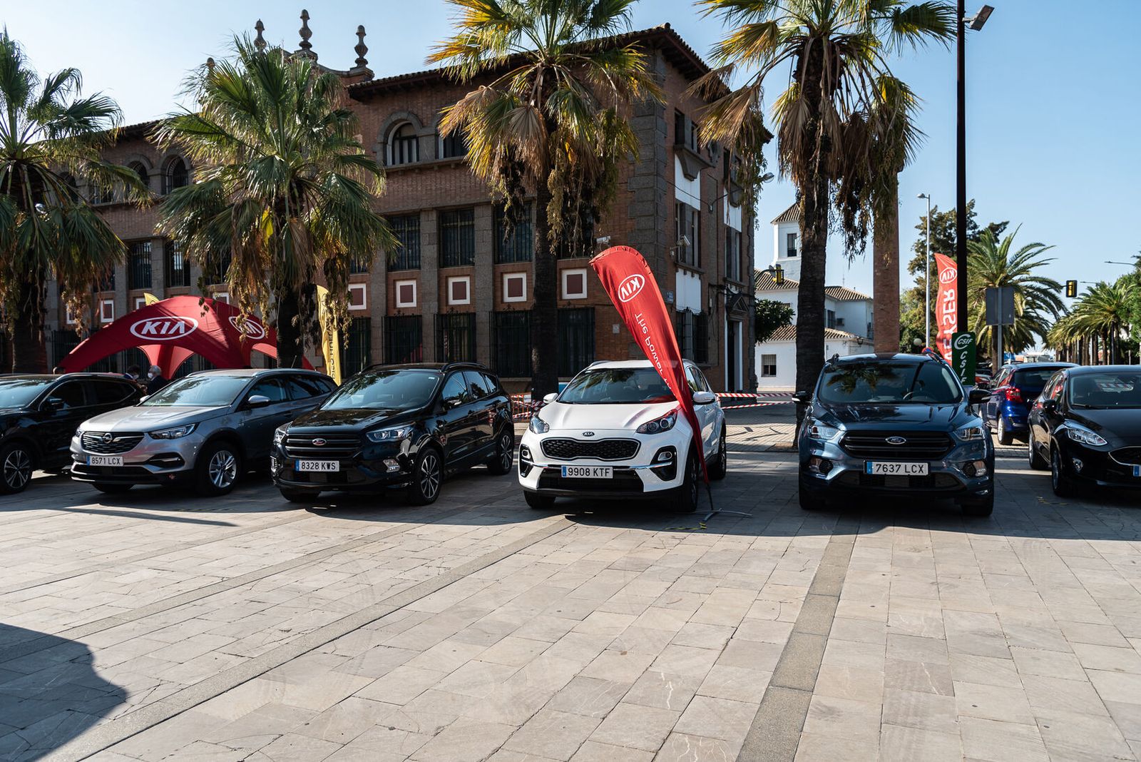 Edición de 2020 de la Feria del Automóvil en Huelva.