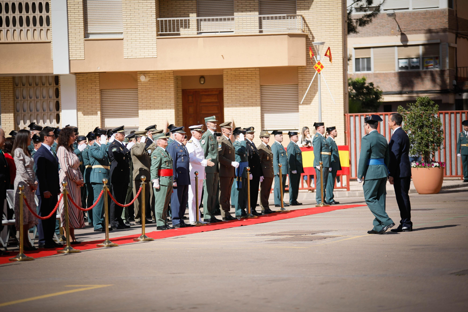 Fotogalería del 180 aniversario de la Guardia Civil.