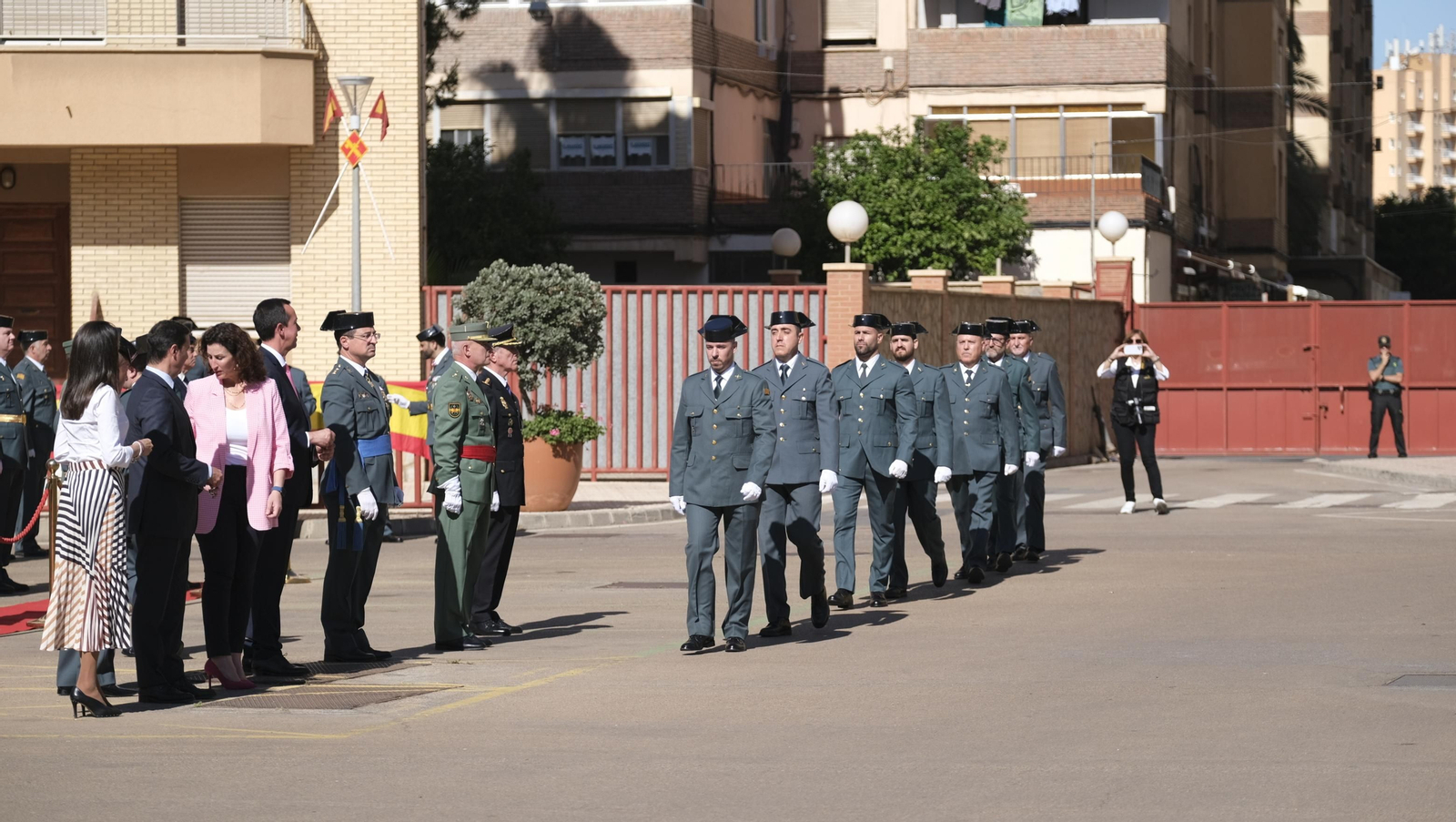 Imágenes de la celebración del 179 aniversario de la Guardia Civil, en la Comandancia de Almería