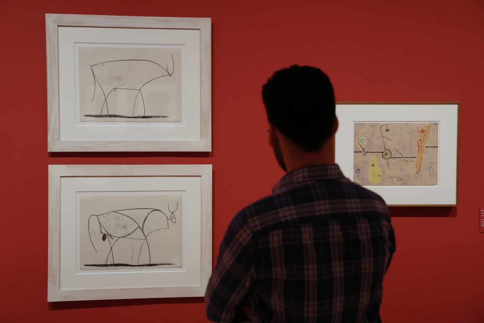 La exposición 'Telúricos y primitivos' en el Museo Thyssen de Málaga, en imágenes