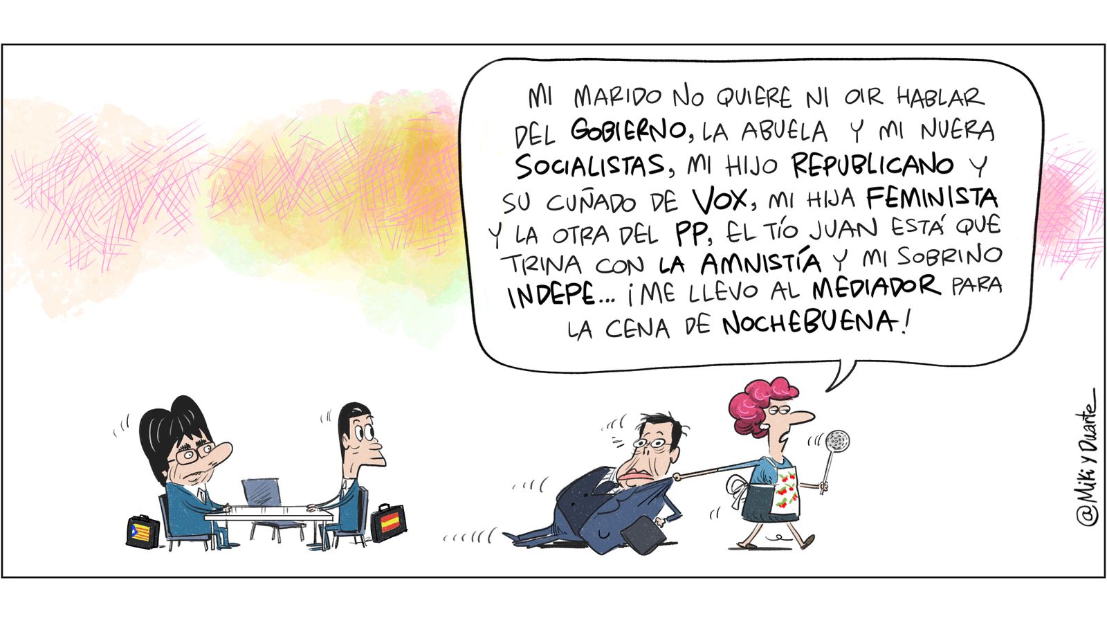 Crispación navideña