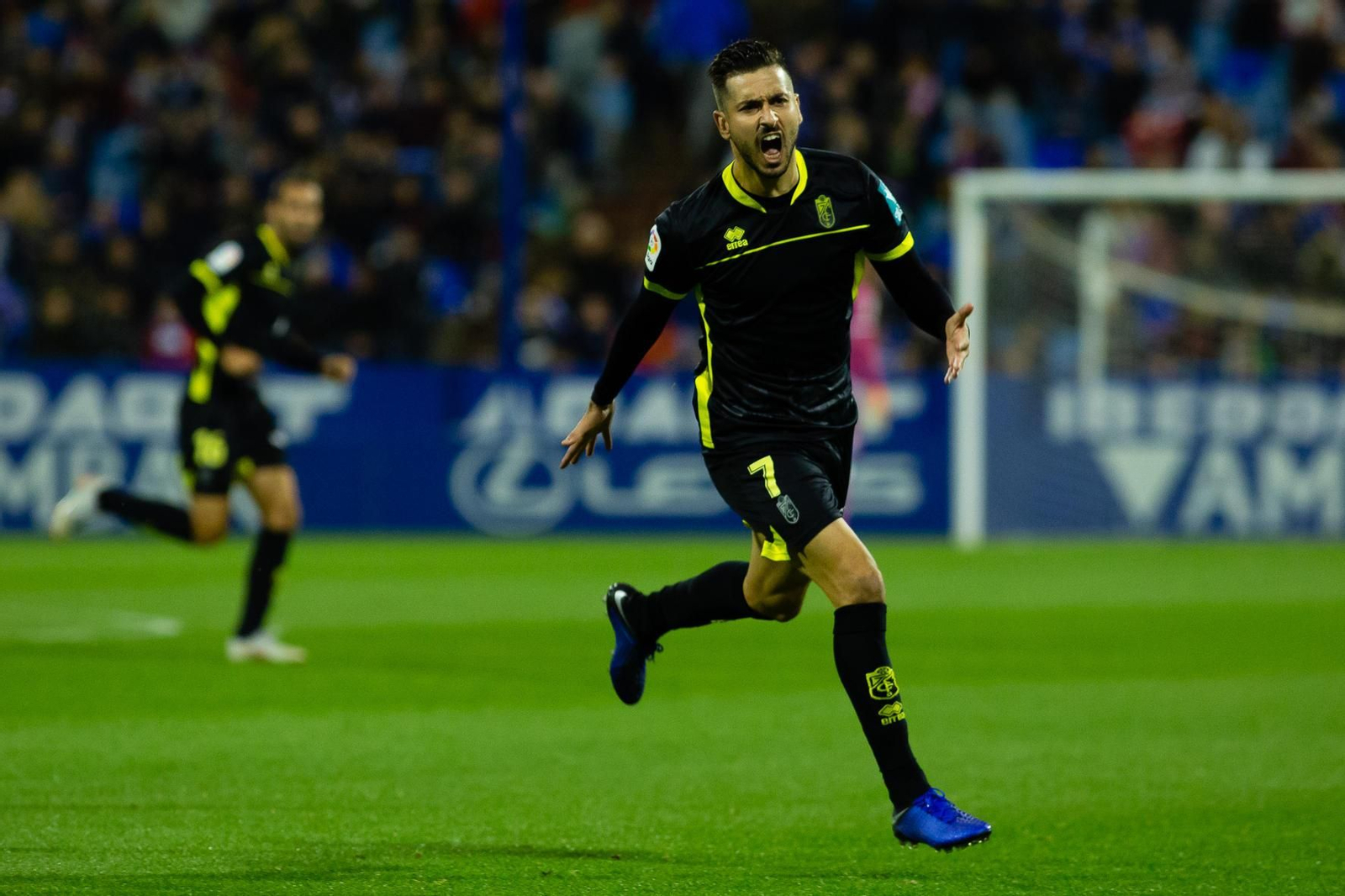 El Zaragoza-Granada CF, en imágenes