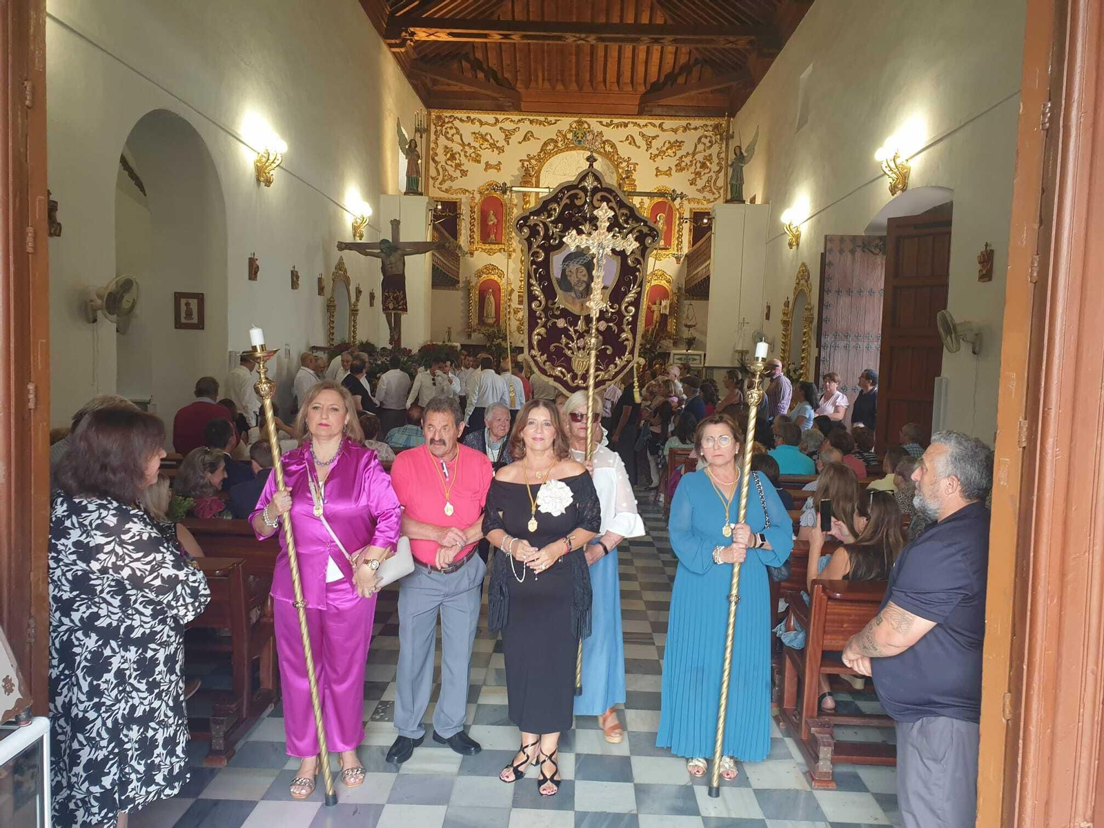 La procesión del Cristo del Bosque de Bacares, en imágenes