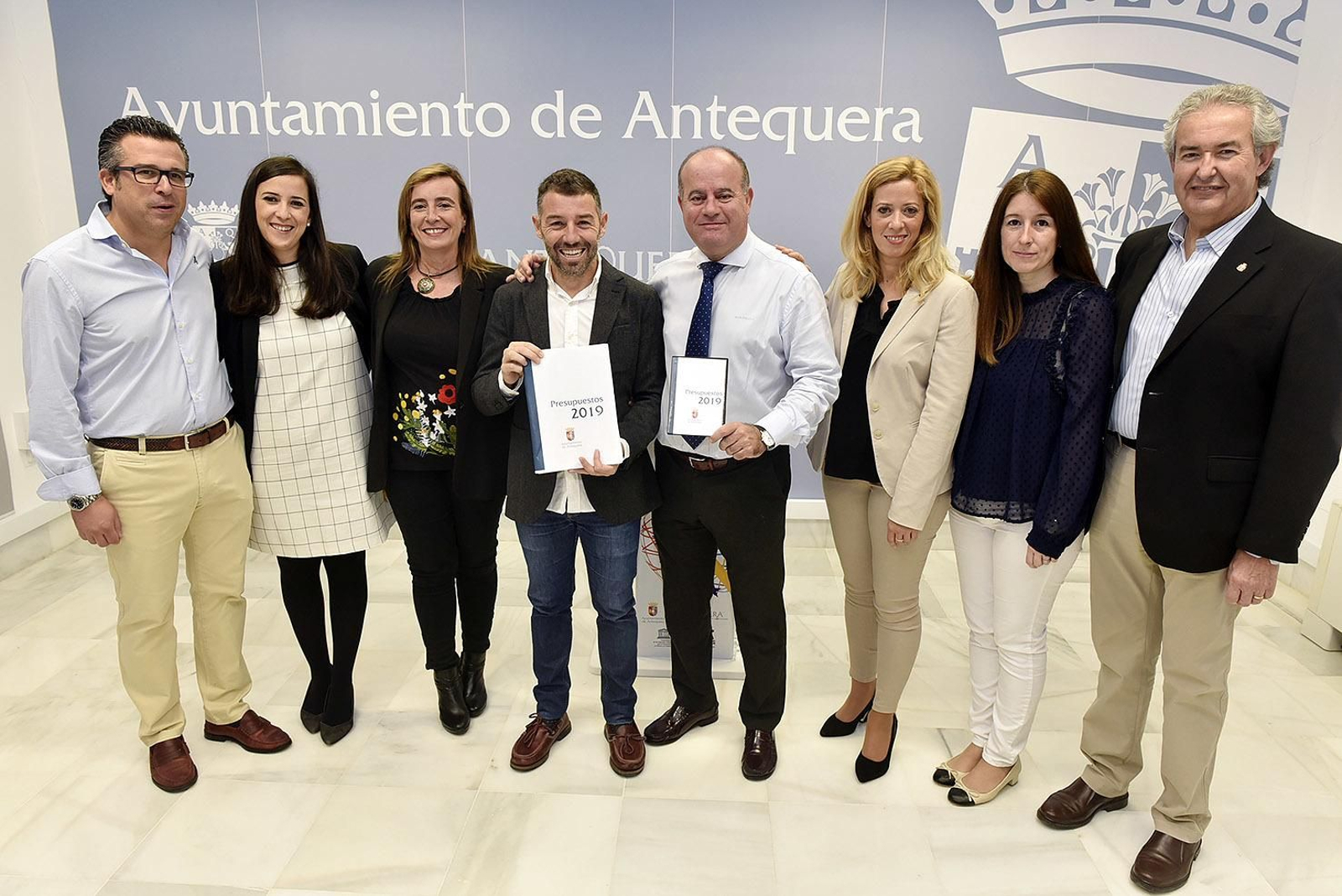 El Gobierno municipal presentó los presupuestos de 2019.