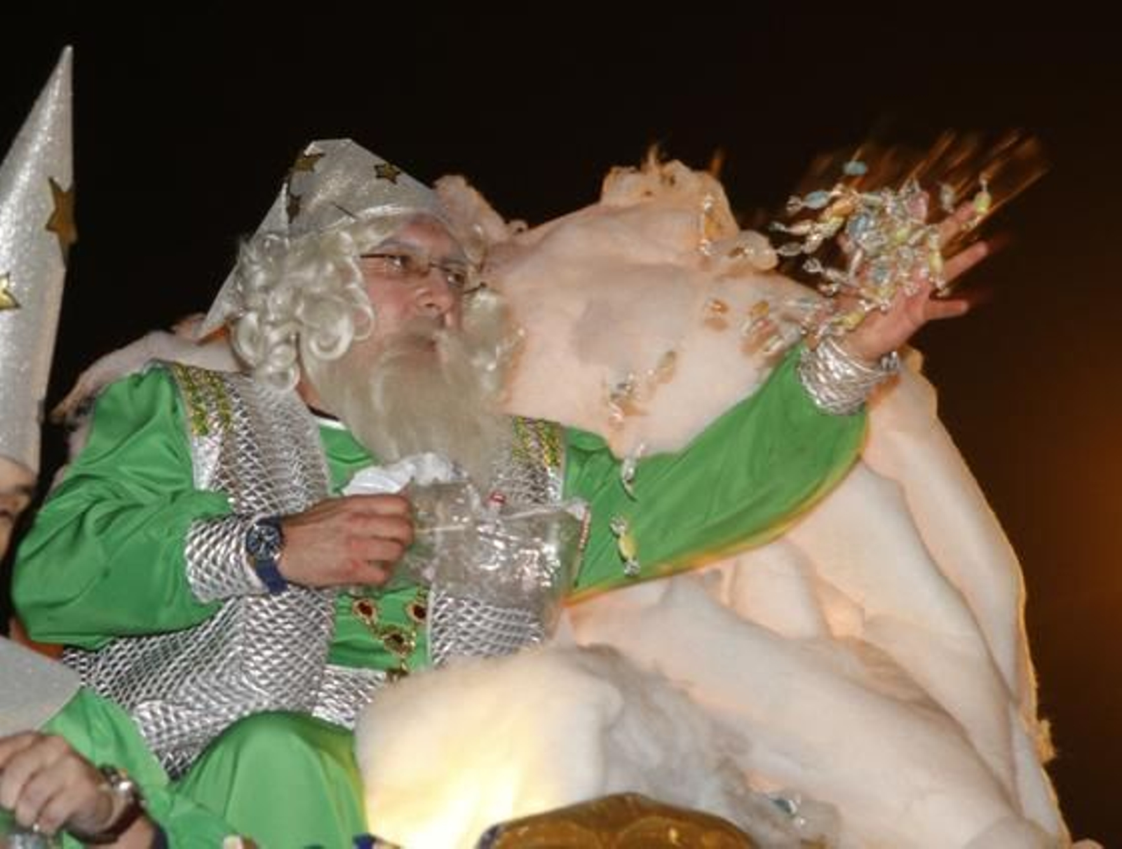 Imégenes de la Cabalgata de Reyes Magos por las calles de la ciudad.

Foto: Victoria Hidalgo