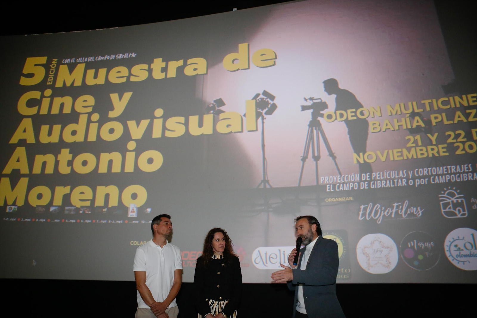 Fotos de la quinta muestra de cine y audiovisual Antonio Moreno en Los Barrios