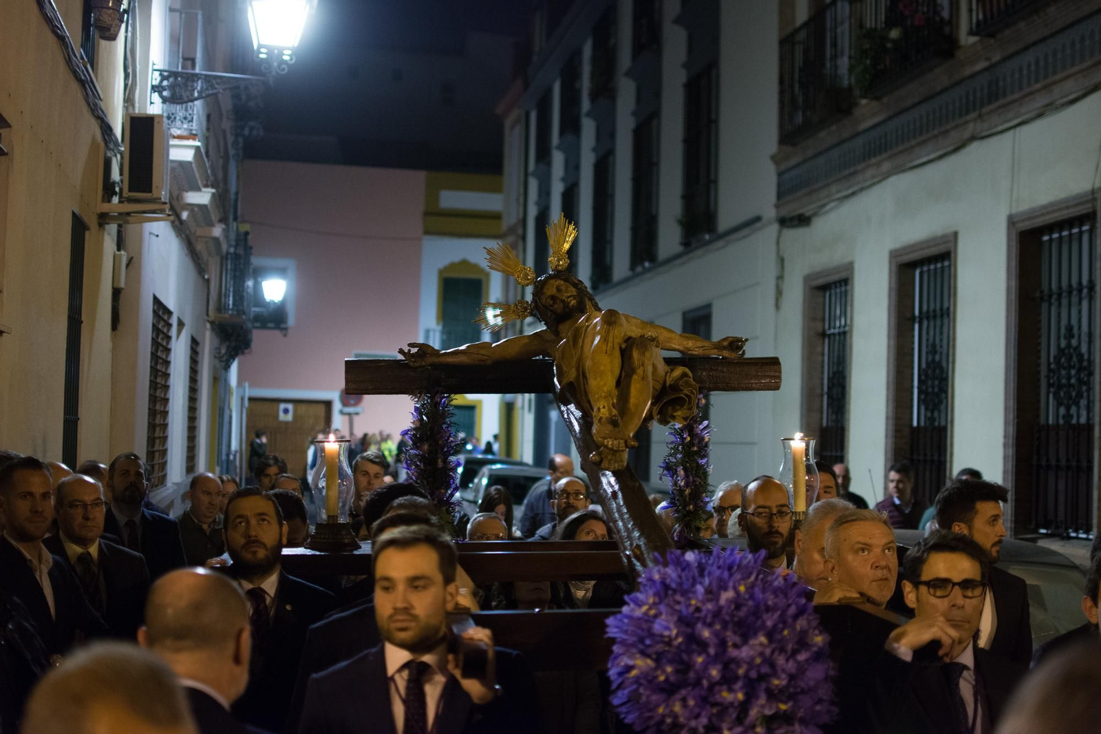 El Cristo del Mayor Dolor en su vía crucis