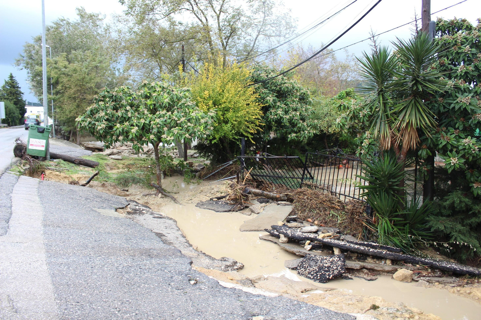 Imágenes del temporal en la provincia de Cádiz