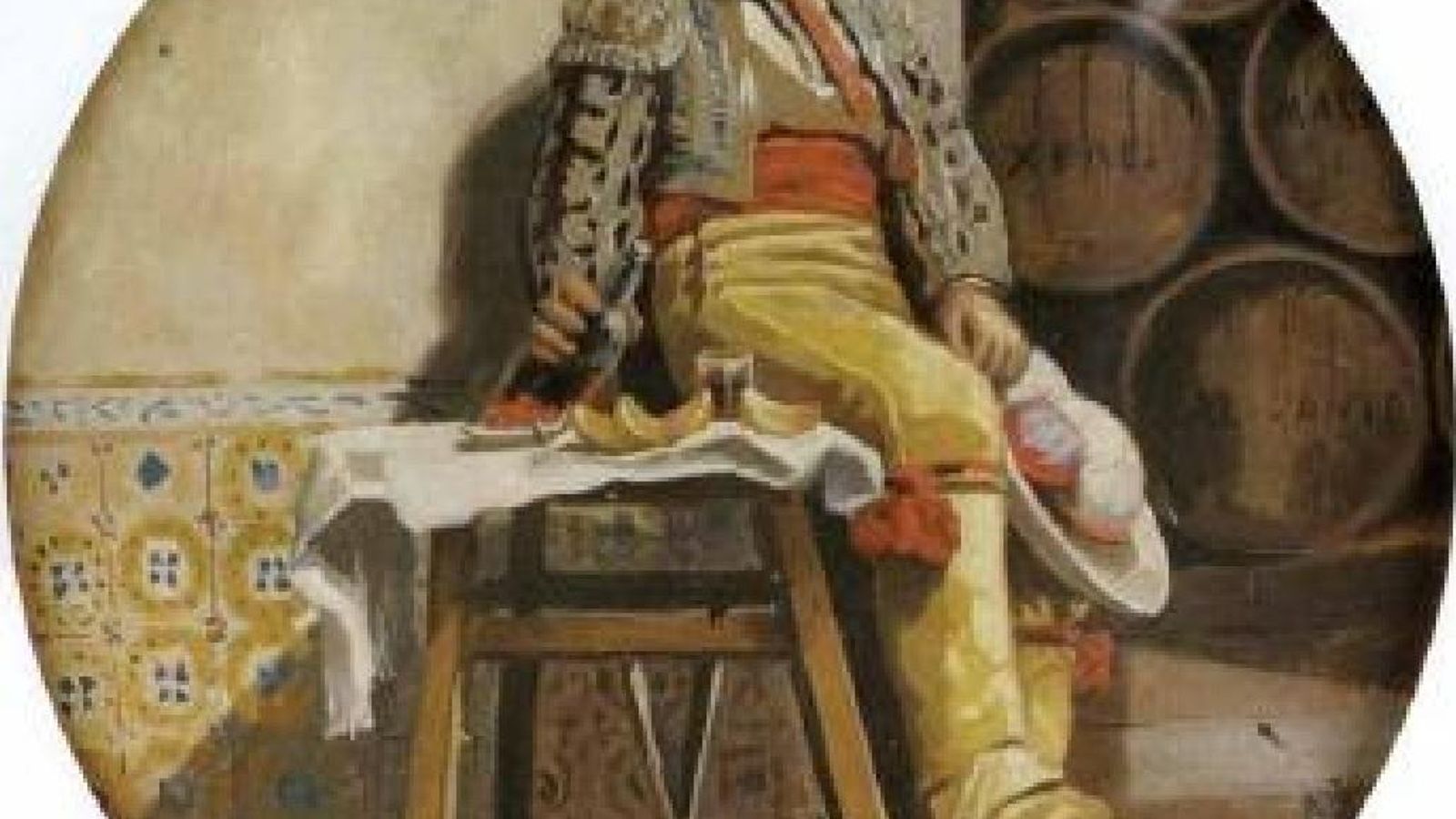 -En la taberna, de Germán Álvarez Algeciras, 1878. -En la taberna, de Germán Álvarez Algeciras, 1878.