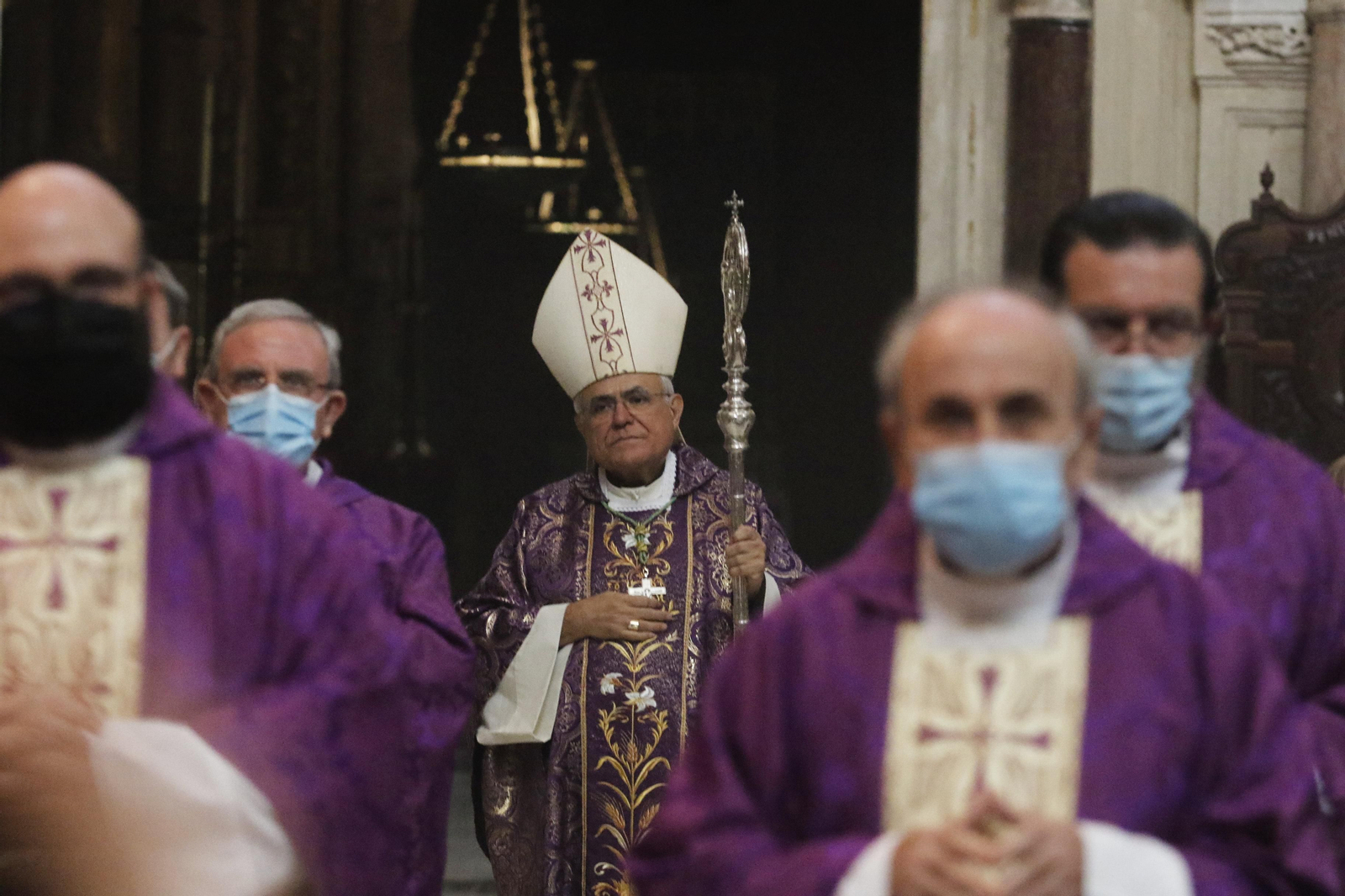 Las fotos del funeral por las víctimas del covid-19 en Córdoba
