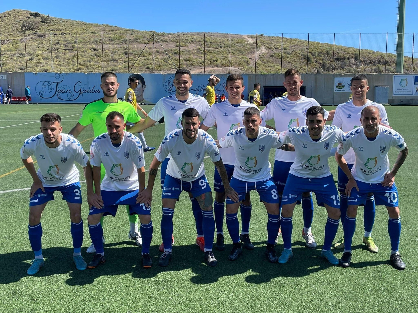 Formación que presentó el Tamaraceite la pasada jornada contra el Vélez.