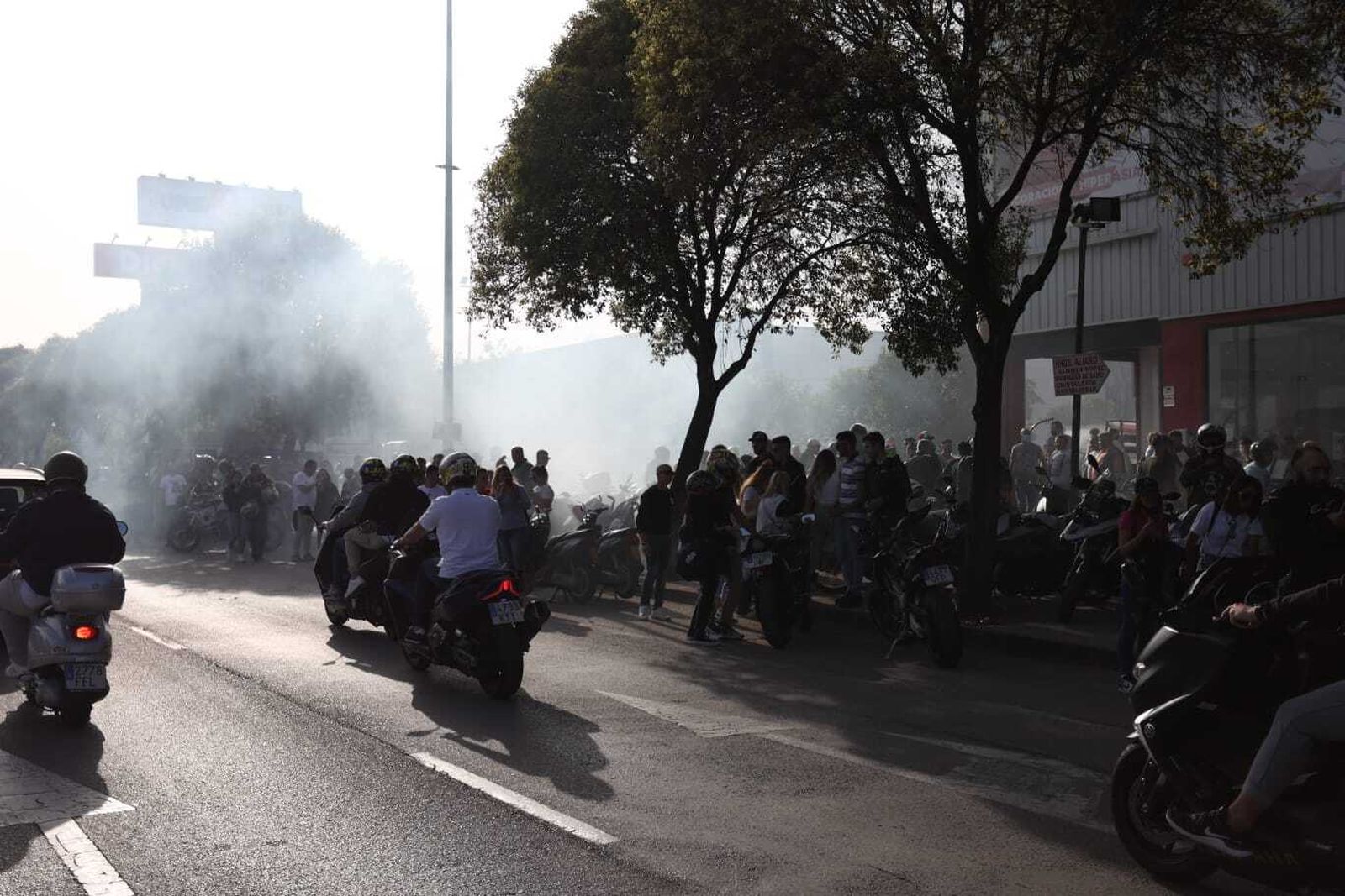 Ambiente motero del viernes del Gran Premio de MotoGP en Jerez