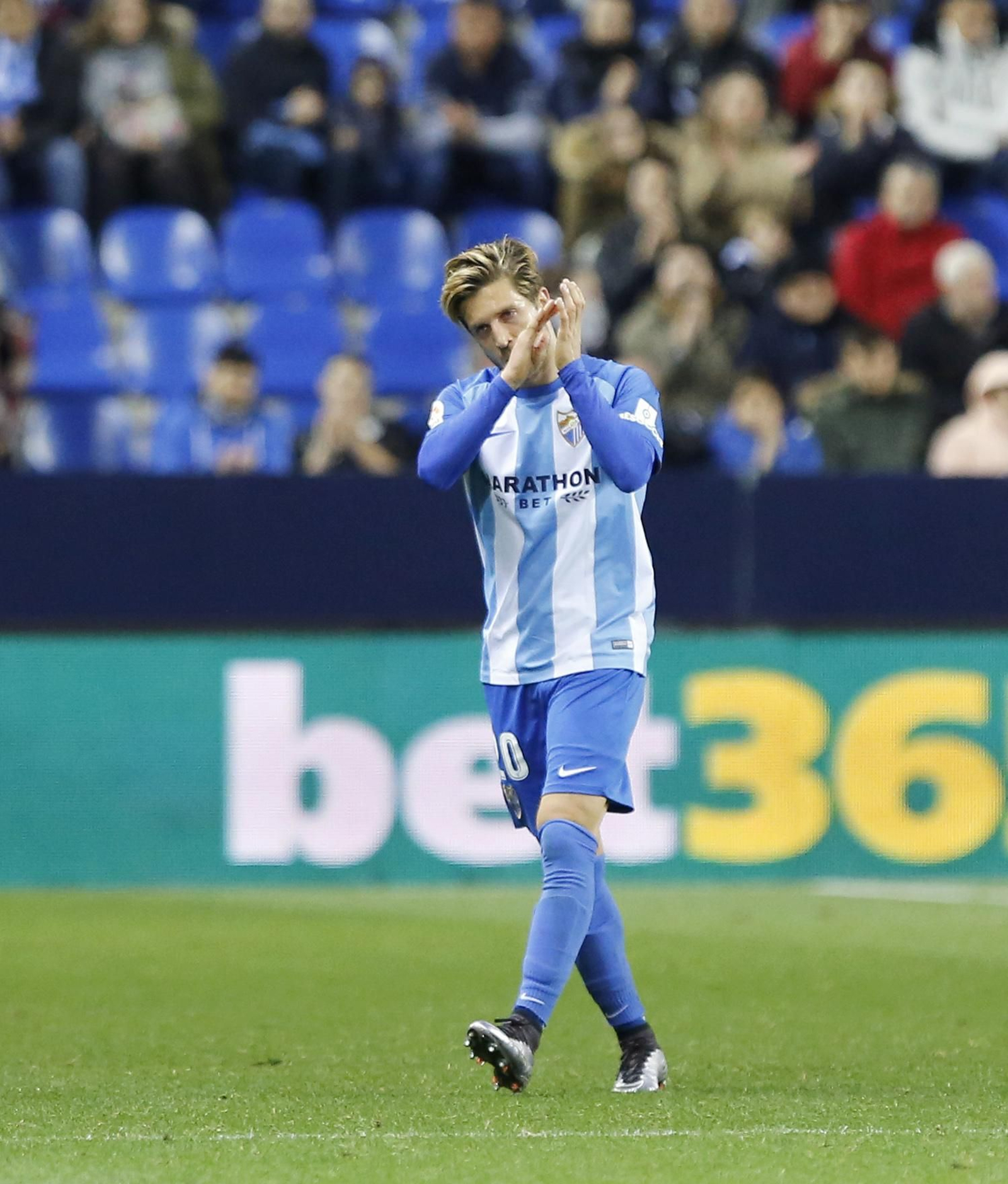 Las imágenes del Málaga-Girona