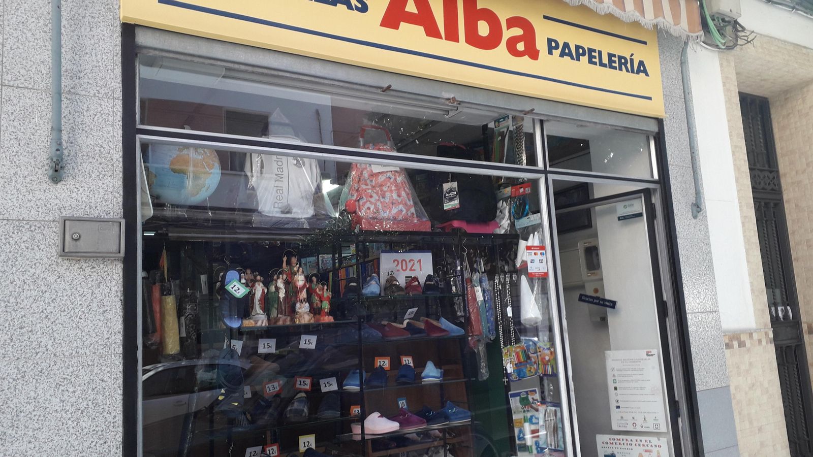 Exterior del establecimiento.