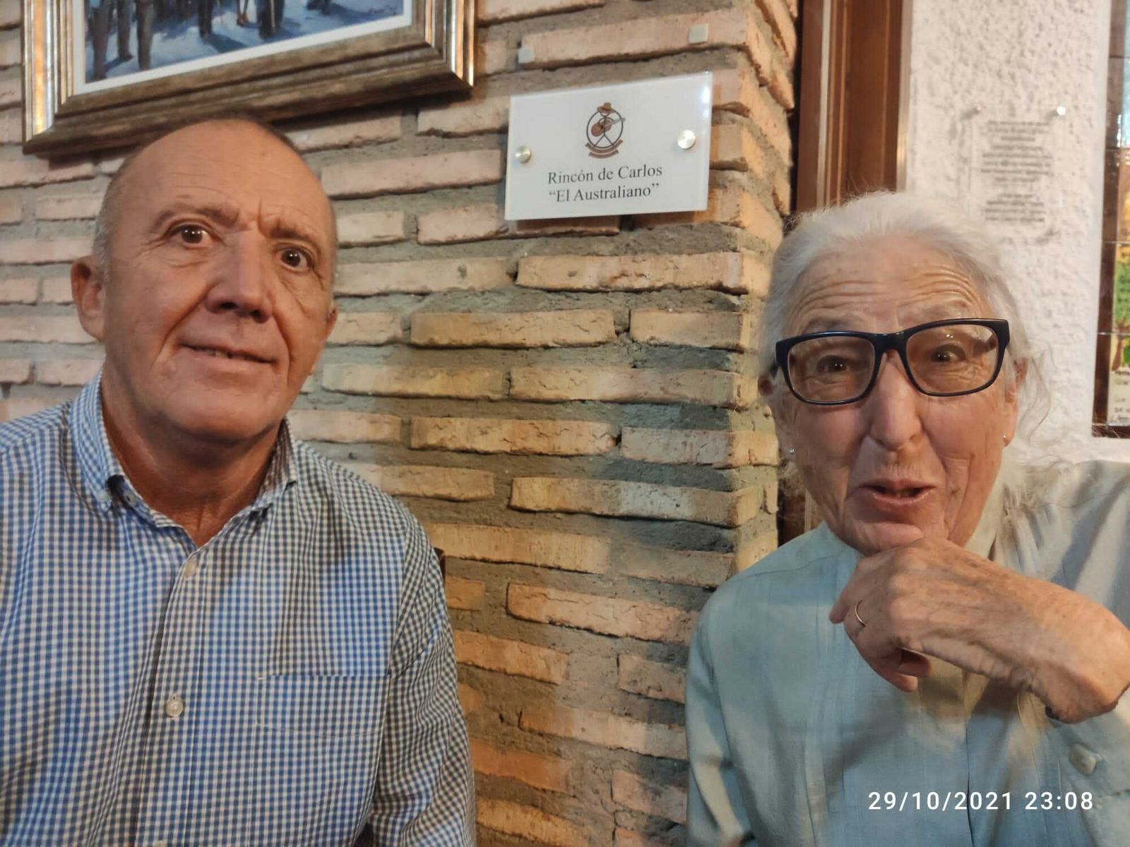 En la Peña hay a partir de ahora el Rincón  de Carlos El Australiano.