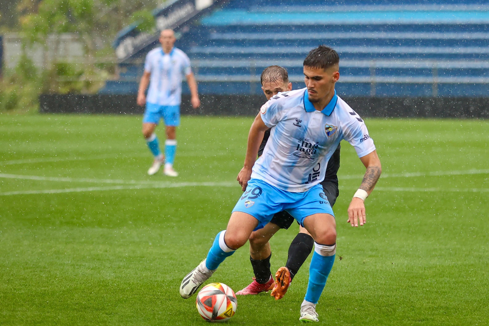 Loren Juarros, presente en el triunfo del Atlético Malagueño ante el Málaga City