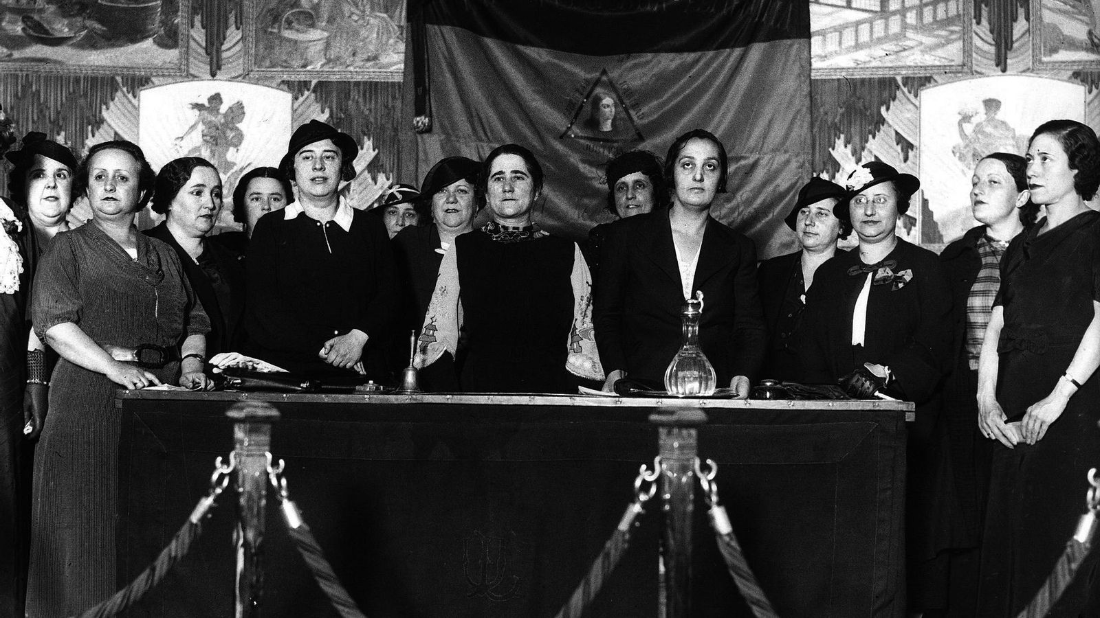 Clara Campoamor firme en su lucha por los derechos de la mujer