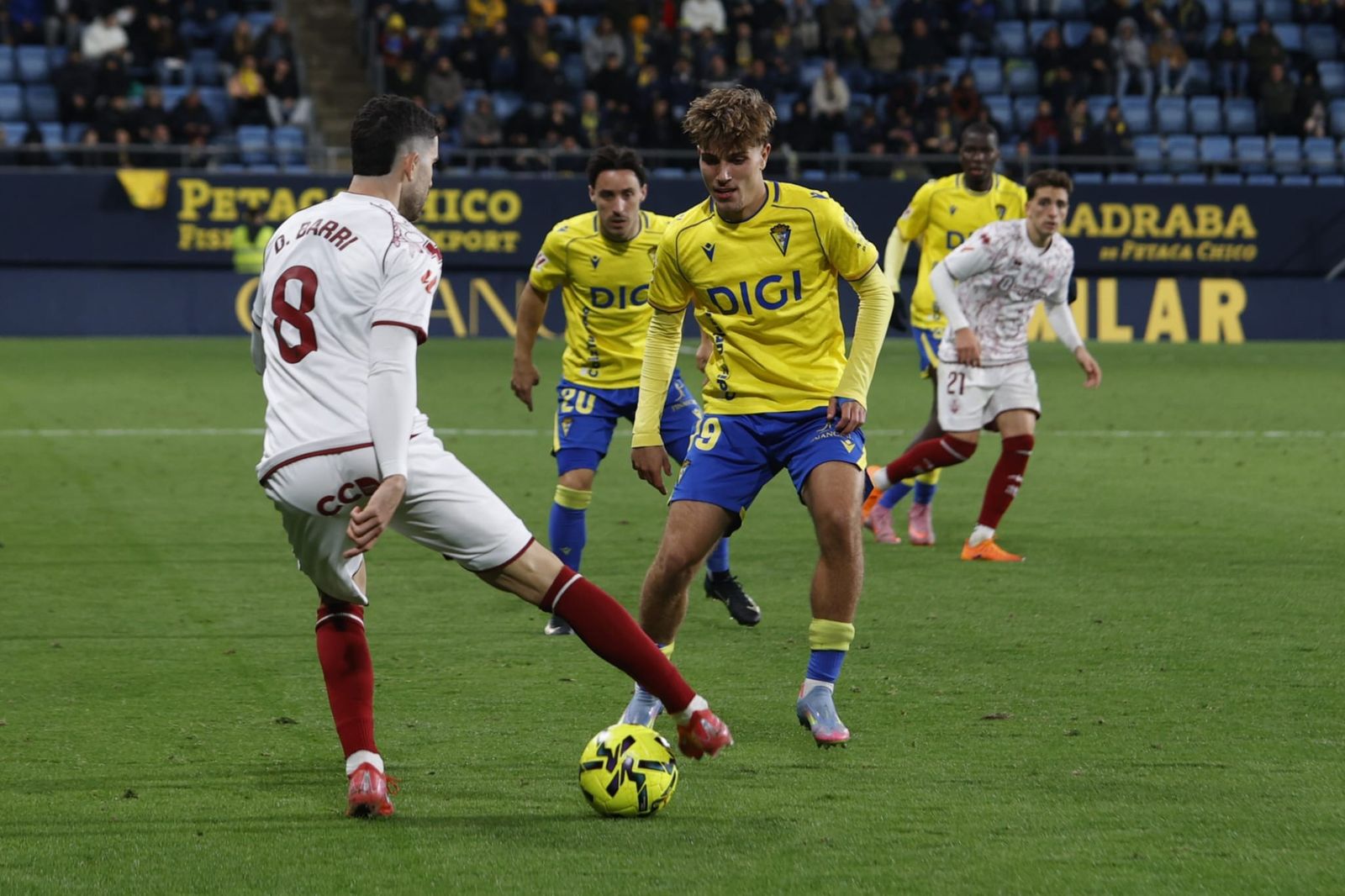 Las imágenes del Cádiz CF-Castellón