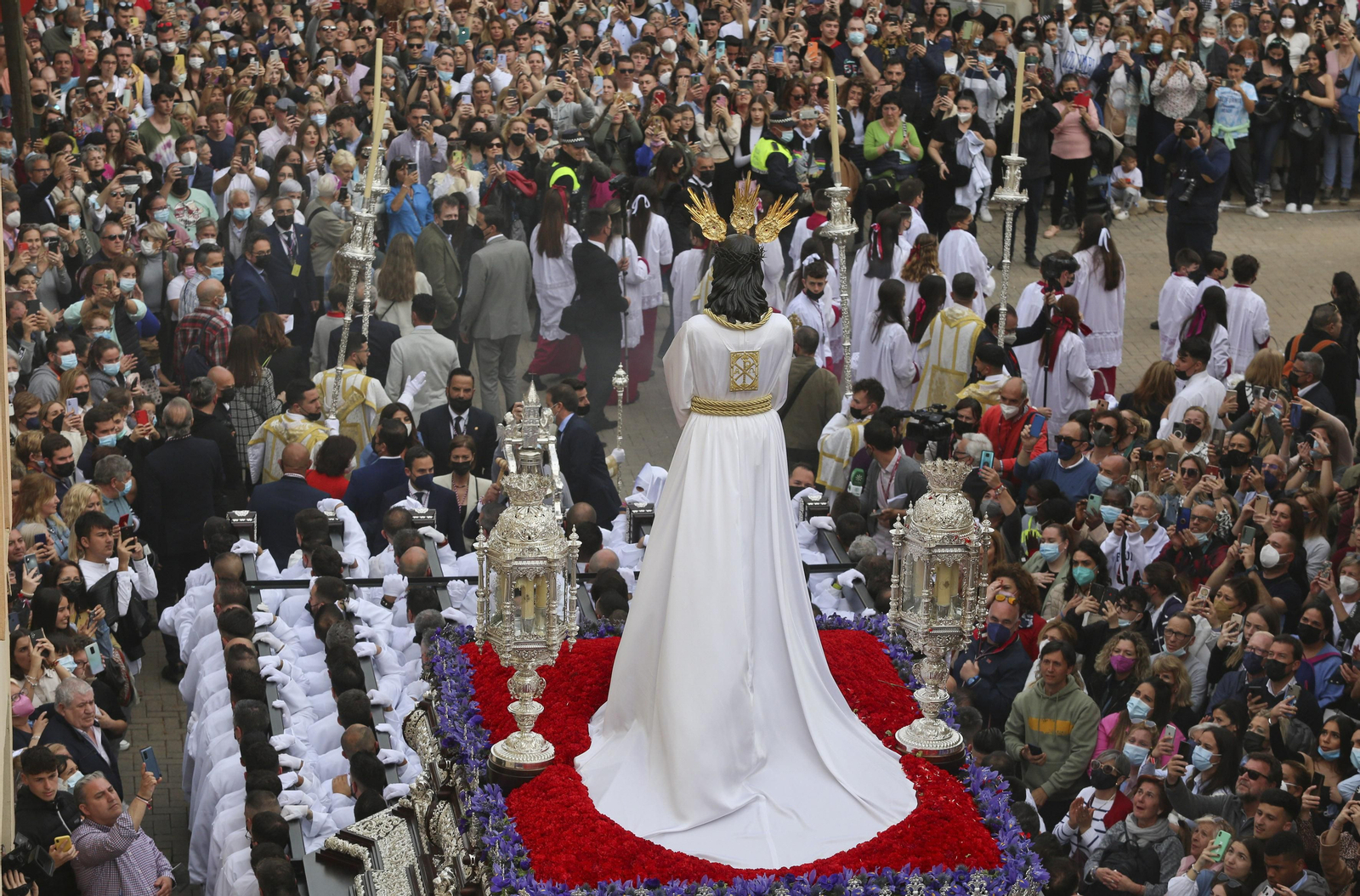 Las fotos del Cautivo, en el Lunes Santo de Málaga