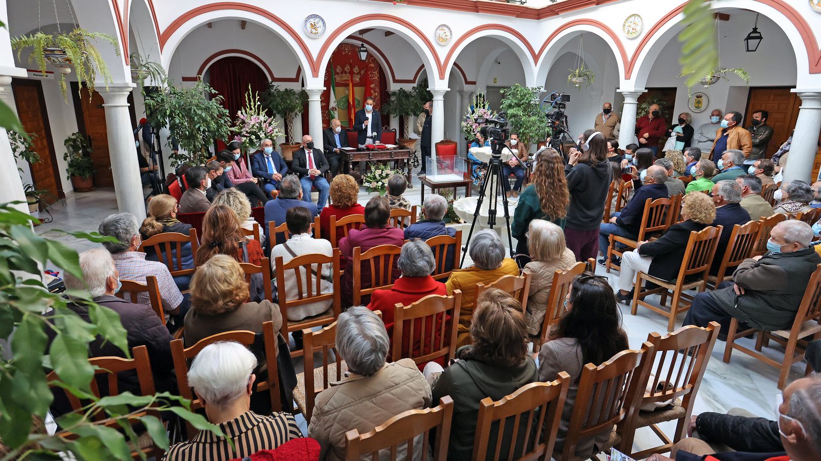Imágenes de la toma de posesión de Ramón Galán como Alcalde de Trebujena