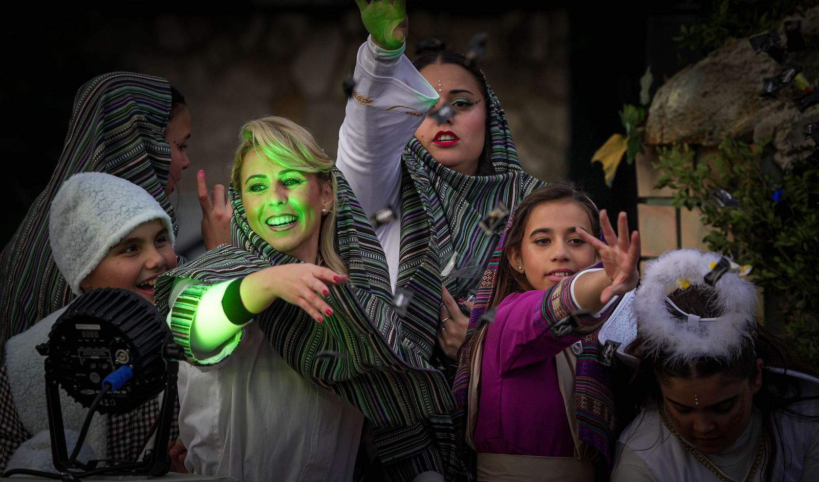 Imágenes de la cabalgata de Reyes Magos en Jerez