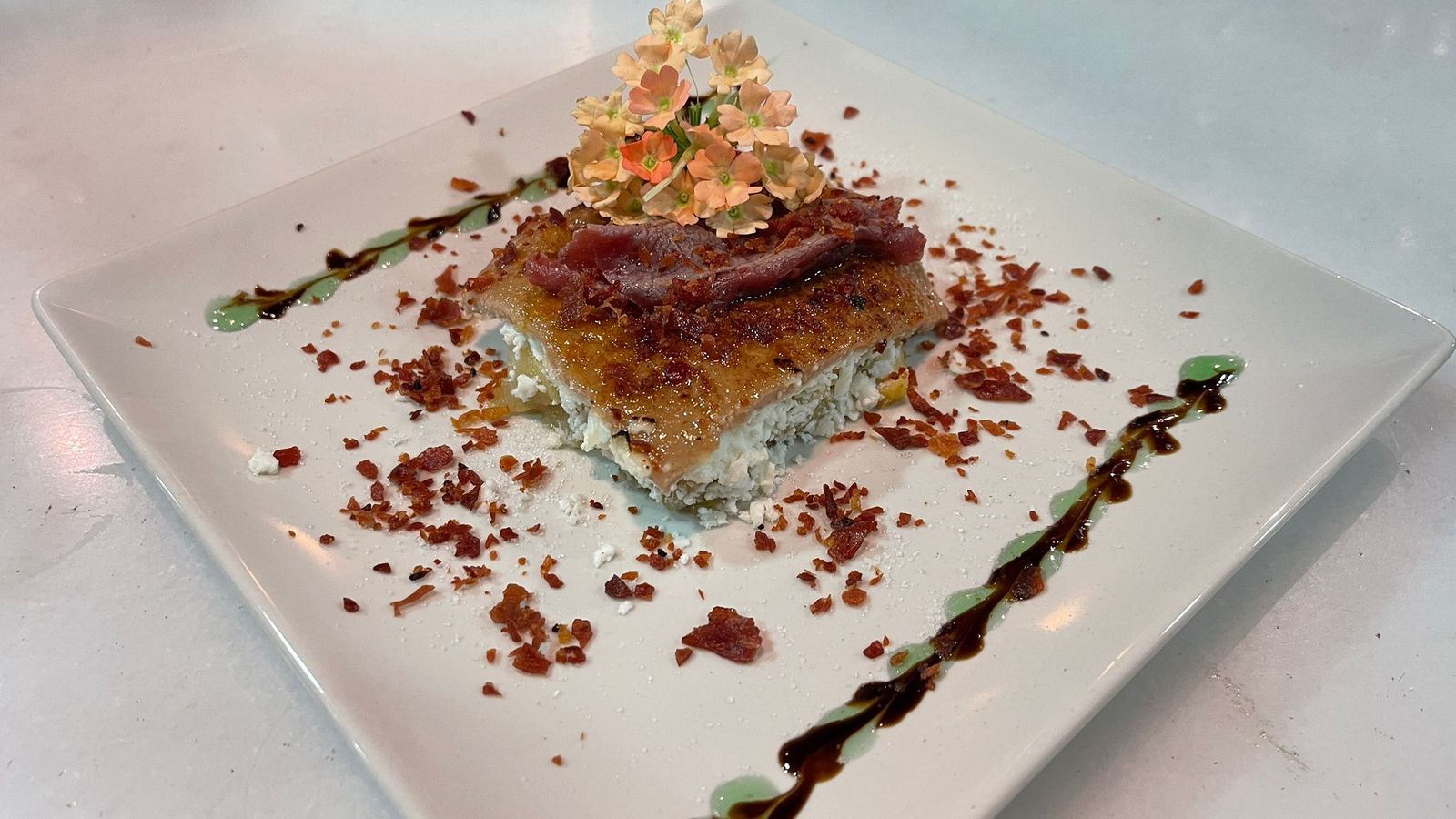 La tapa del Mesón del Puerto, establecimiento ganador de la última ruta.