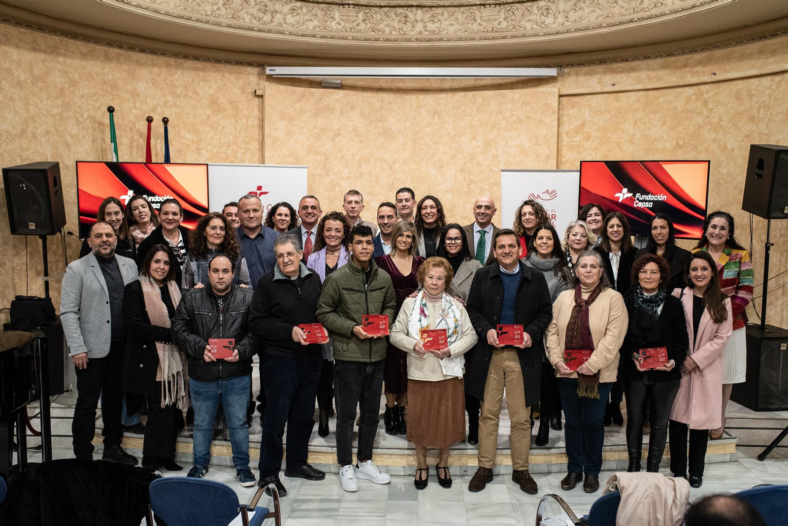 Imágenes de  la entrega de Premios al Valor Social 2022 de la Fundación Cepsa