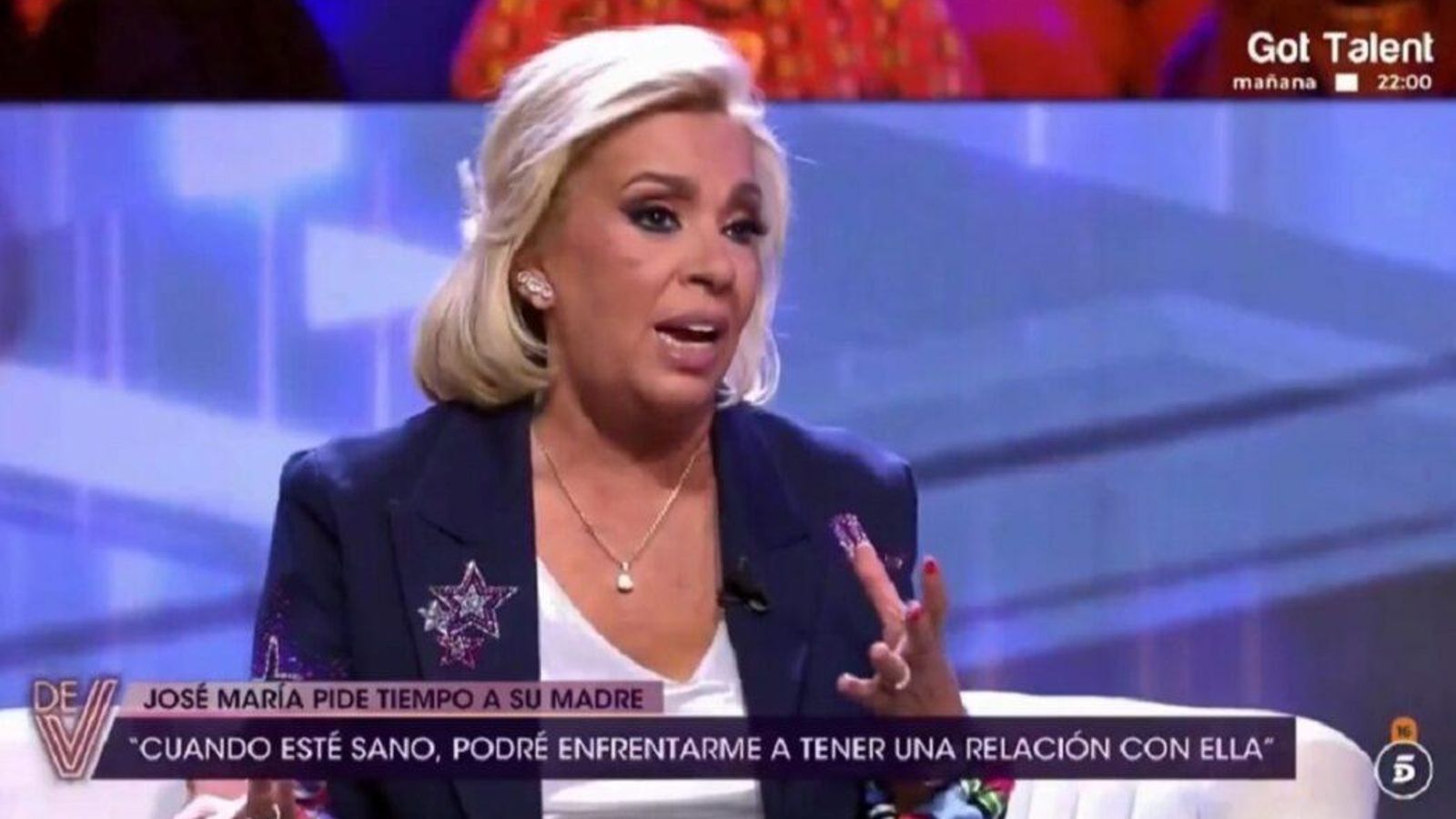 Carmen Borrego en 'De viernes' Carmen Borrego en 'De viernes'