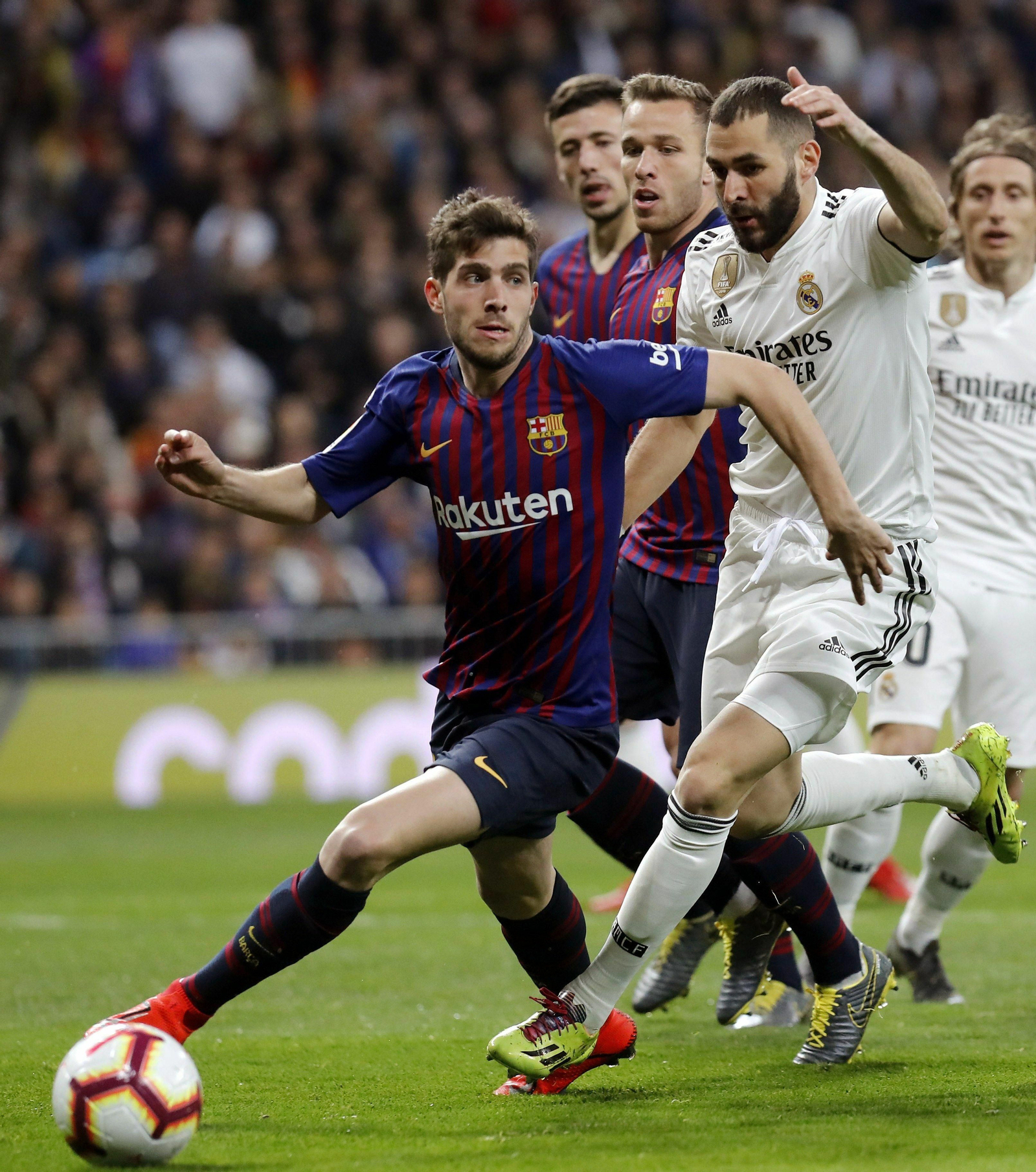 Las imágenes del Real Madrid-Barcelona