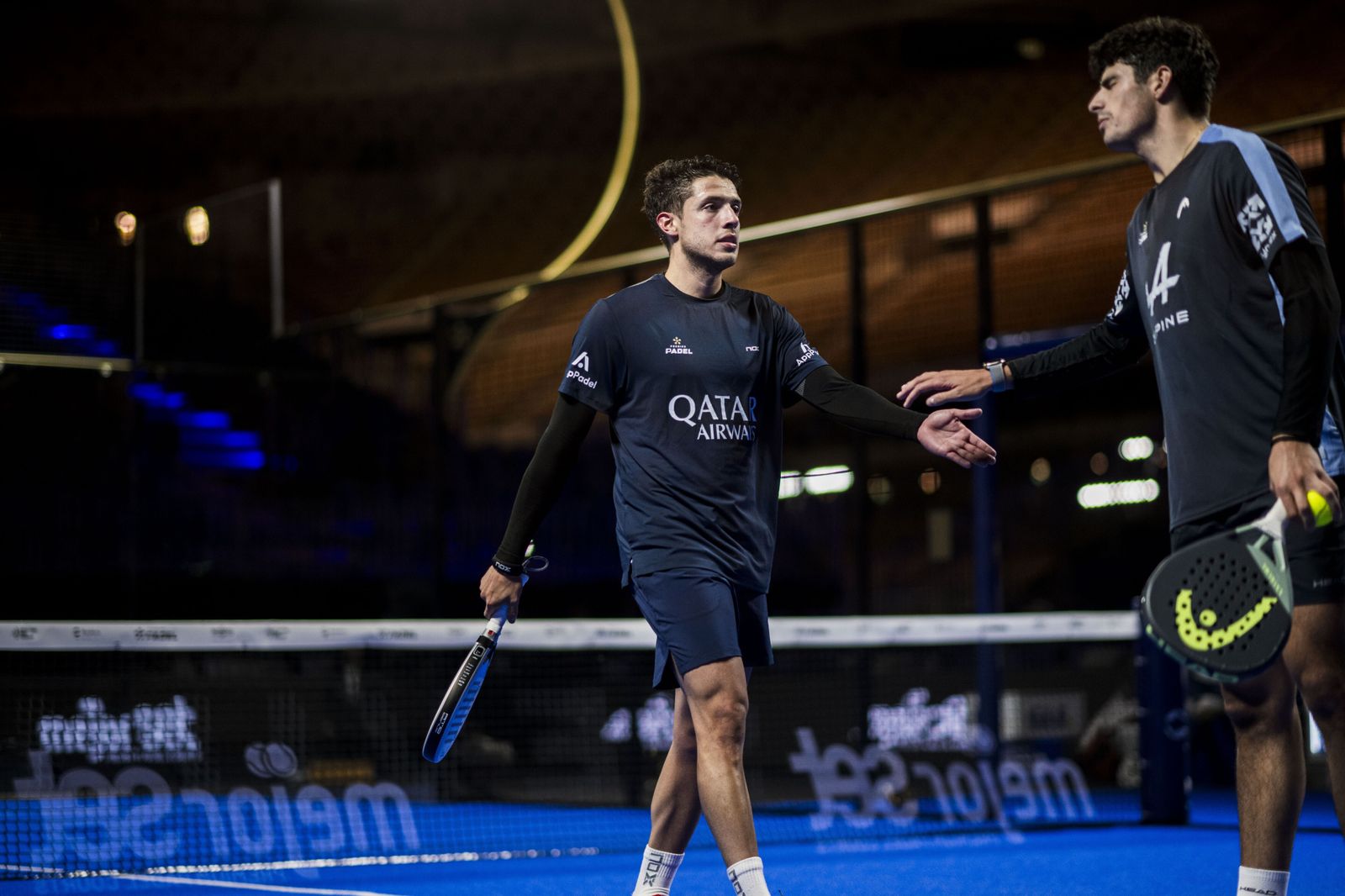 Las mejores fotos de la segunda jornada del pádel en el Estadio de la Cartuja