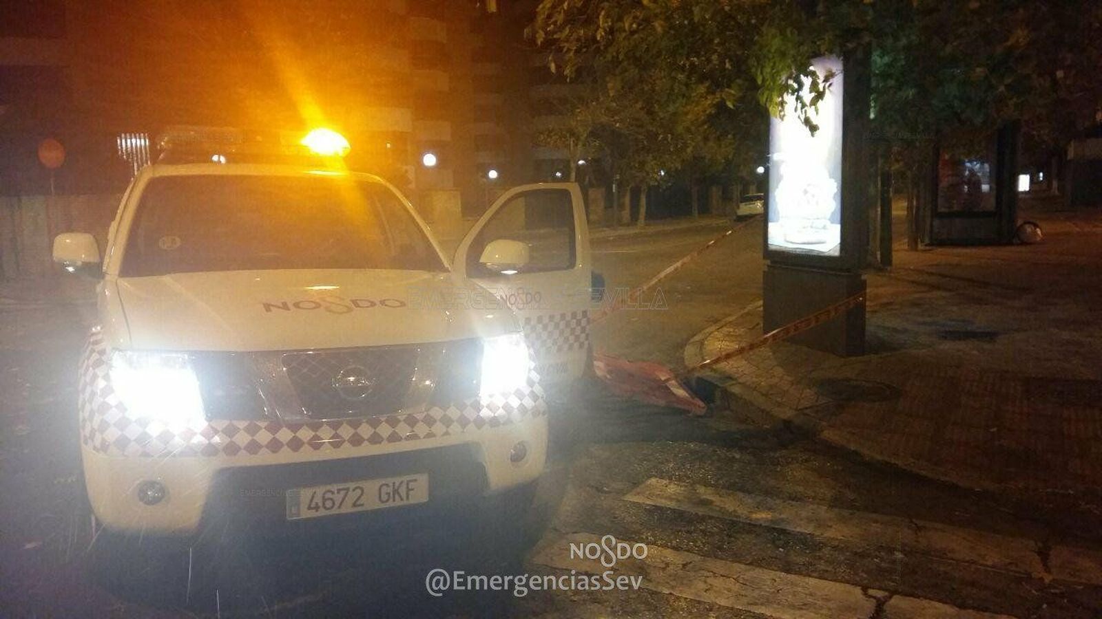 Las imágenes del paso de la borrasca 'Ana' por Sevilla