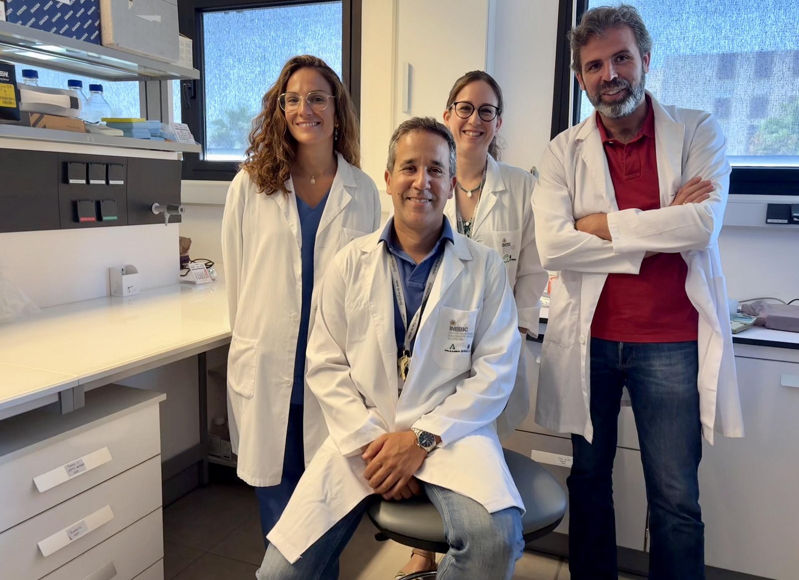 Investigadores del Imibic que han participado en el proyecto.