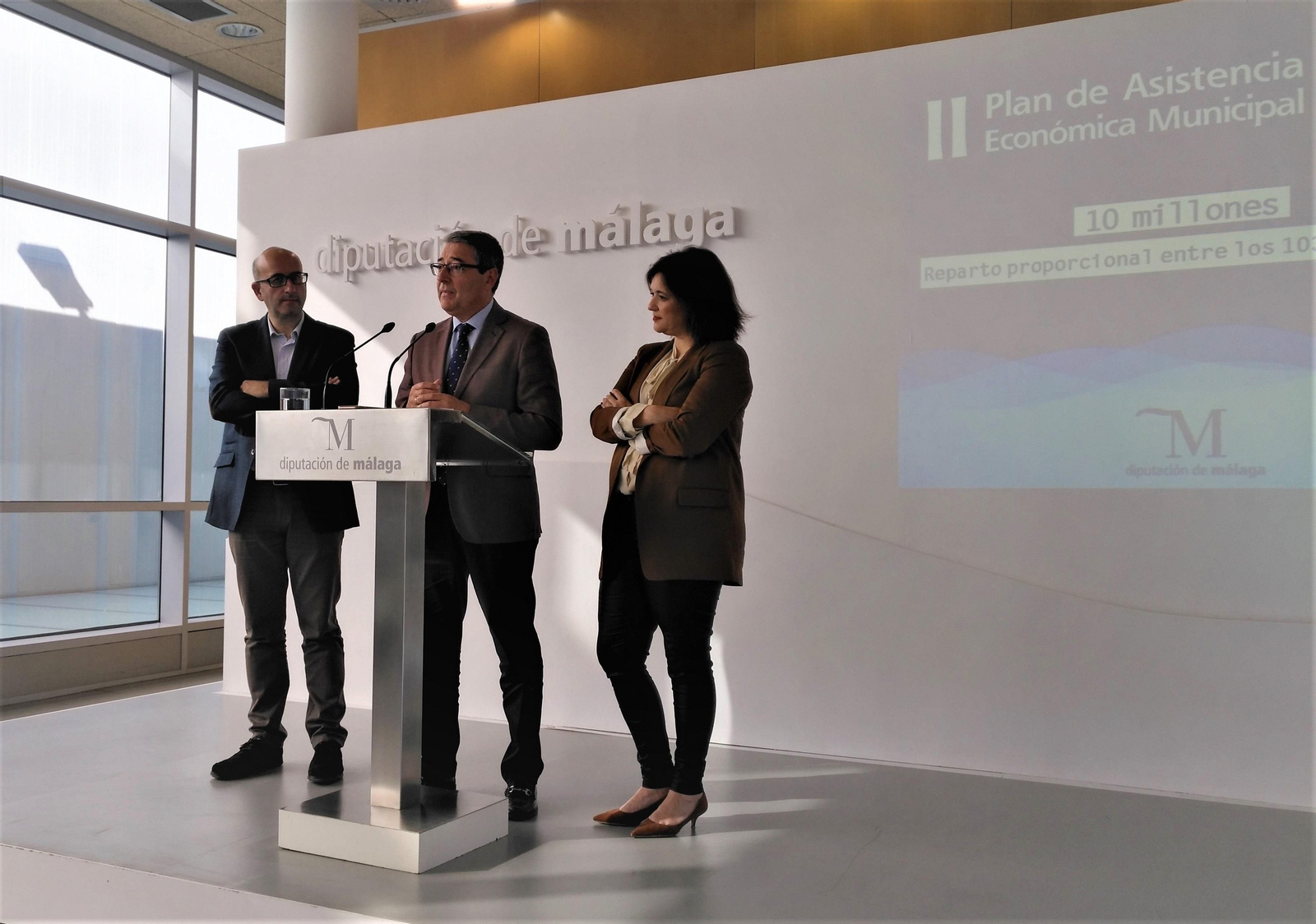 Presentación del Plan de Asistencia de la Diputación para los municipios.