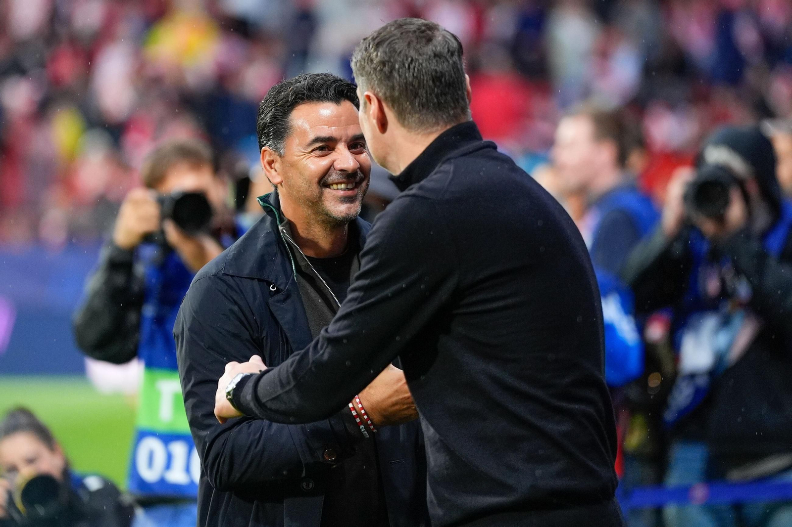 El Girona-Feyenoord de la Champions League, en fotos