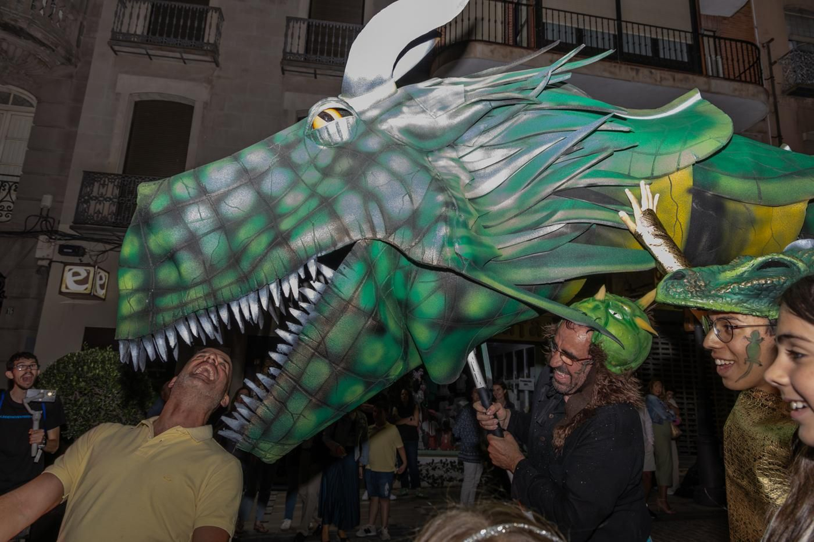 Así vivió Jaén el Pasacalles del Lagarto de la Magdalena.