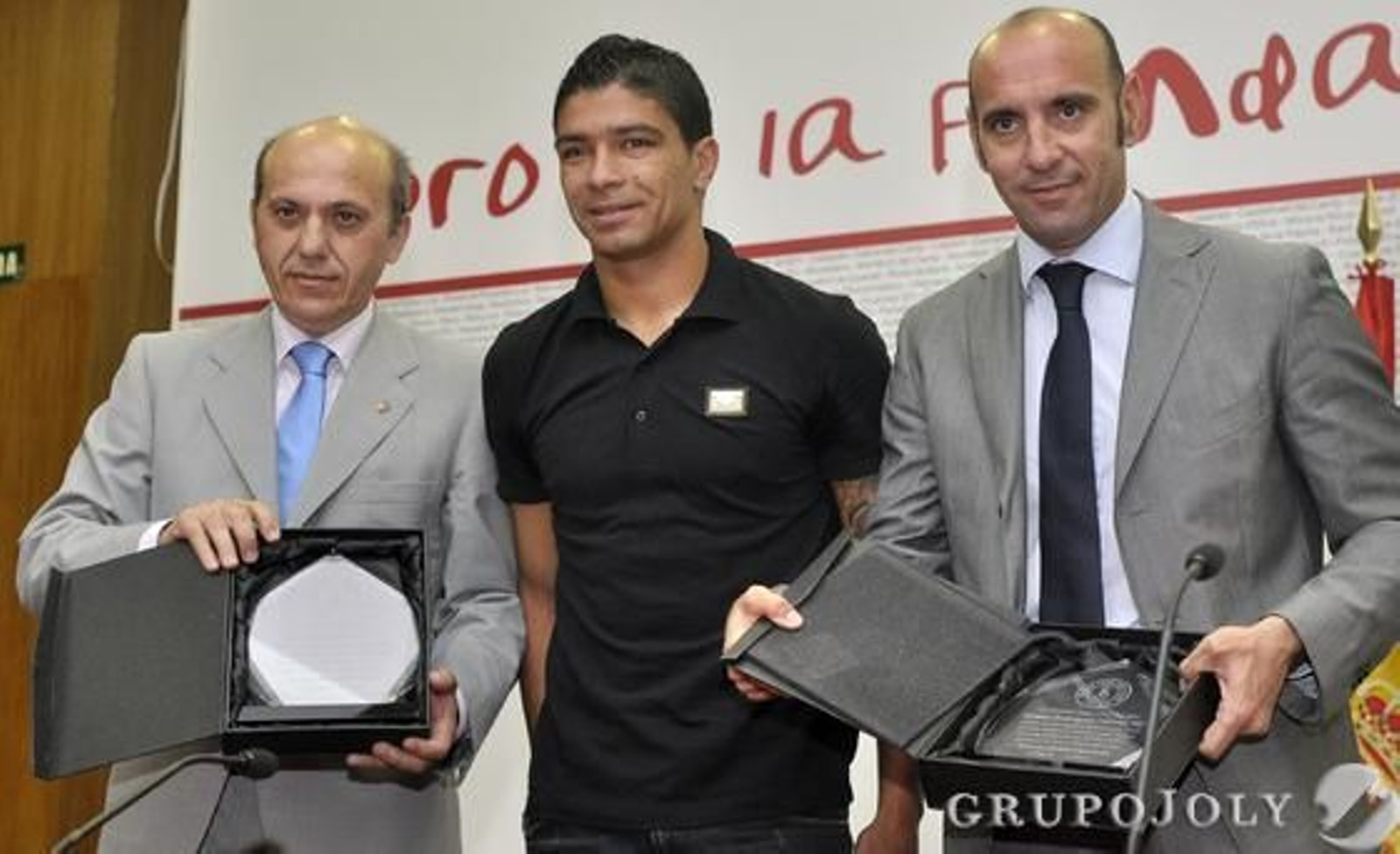 Del Nido, Renato y Monchi.

Foto: Manuel Gómez