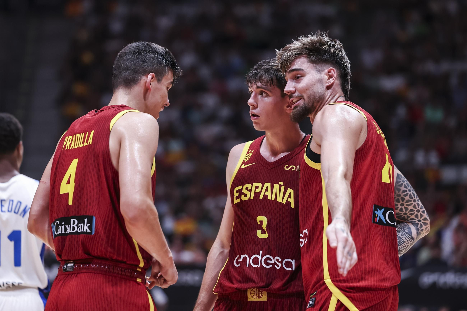 Las fotos del España - Francia de baloncesto