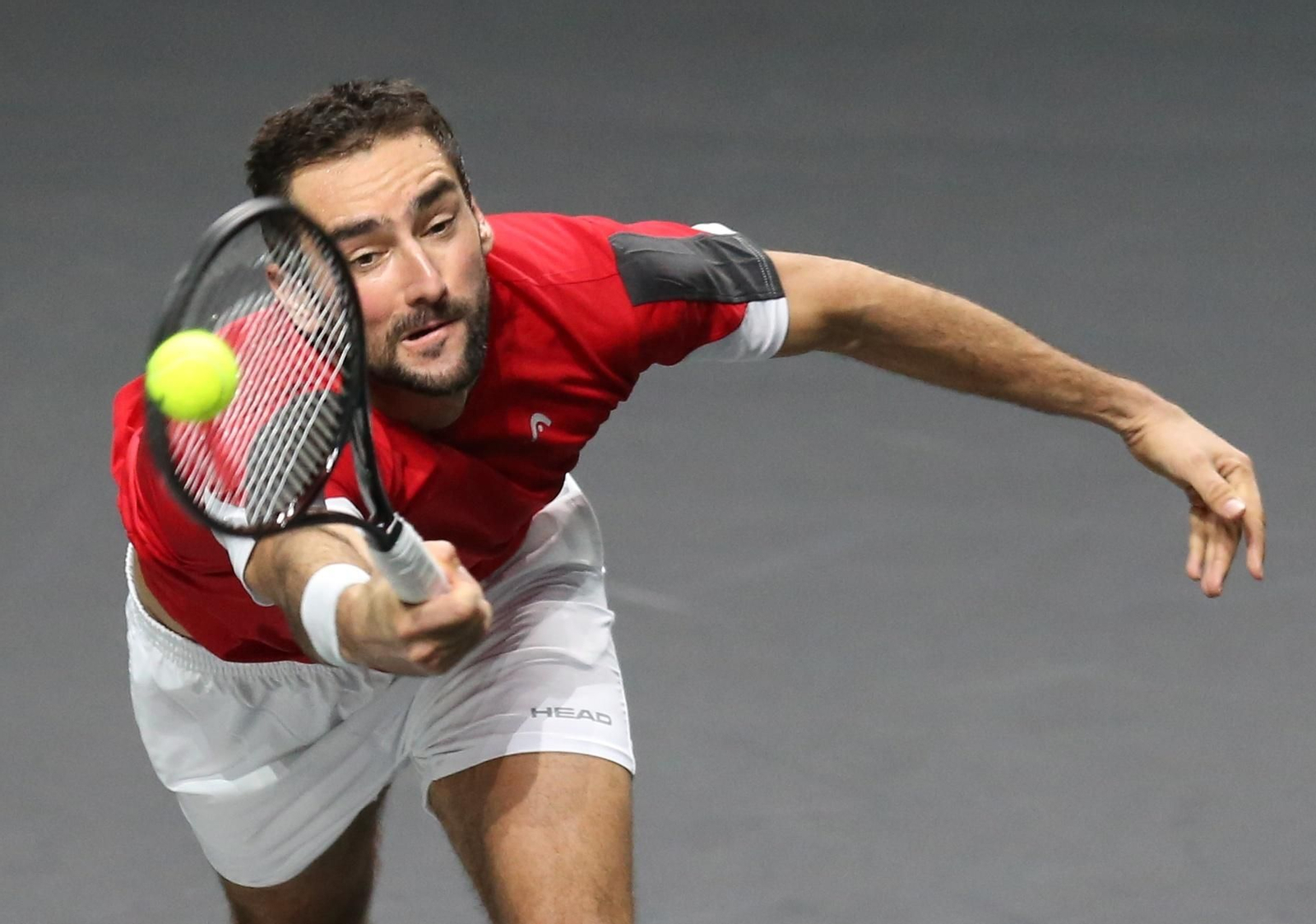 Pablo Carreño-Marin Cilic, en imágenes