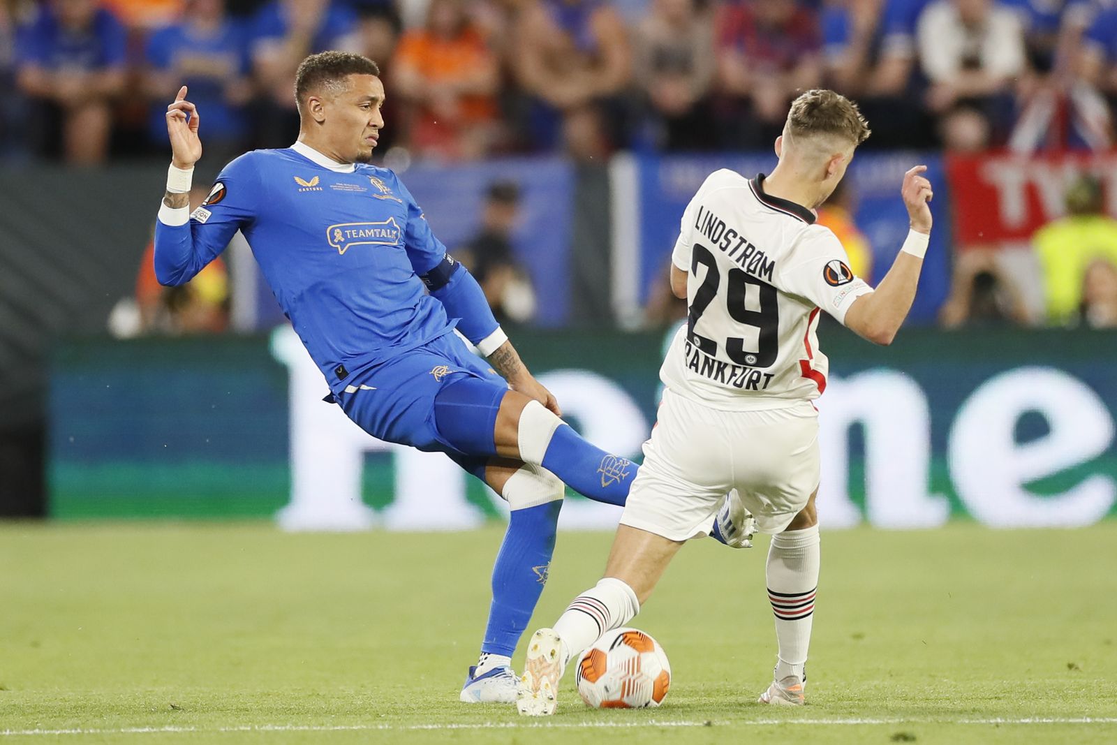 Las fotos del Eintracht-Rangers, la final de la Europa League en Sevilla